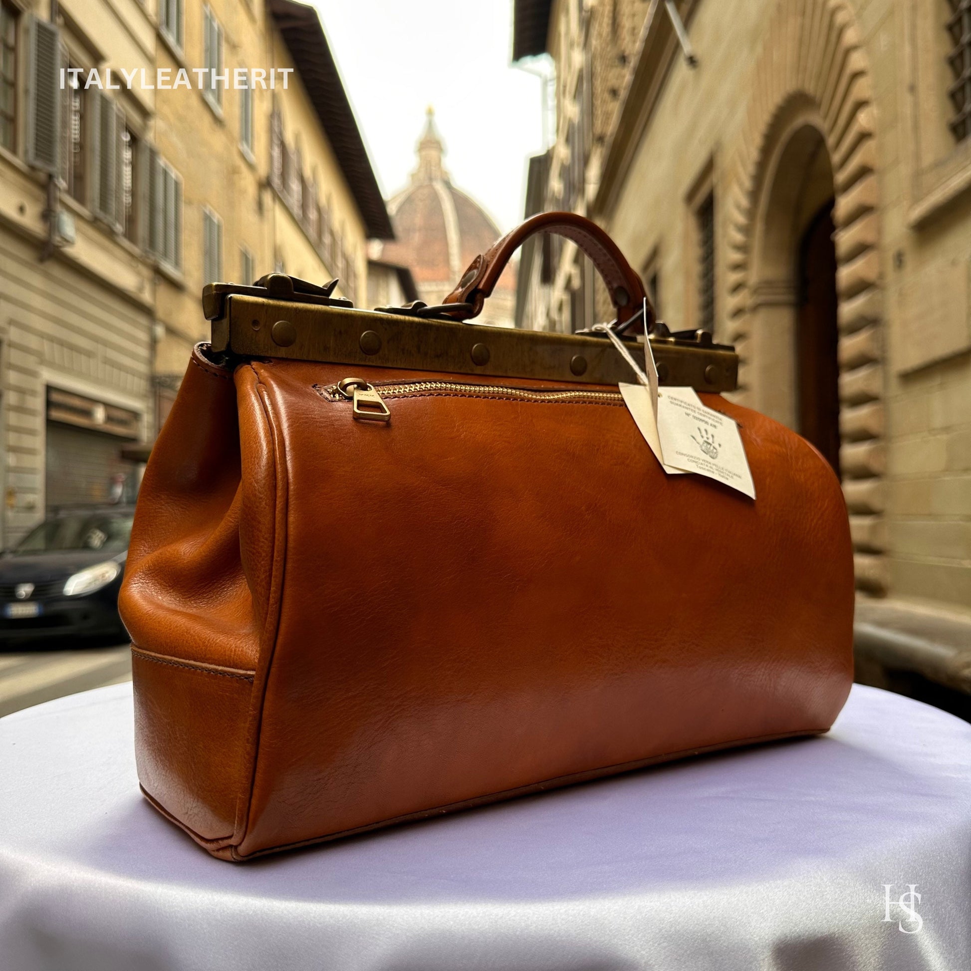 Italian Handmade Leather Medical Bags Made in Italy | | Leather Doctor Bag Purse From Florence