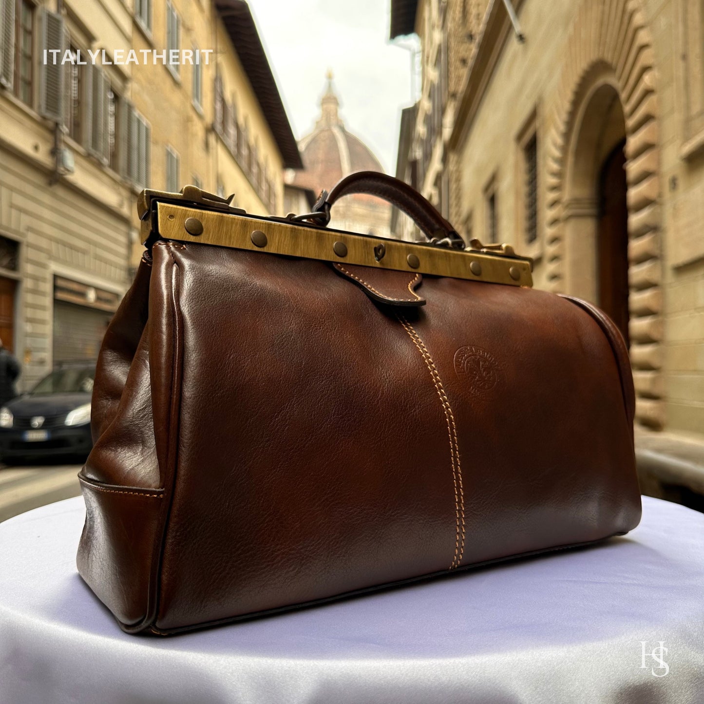 Italian Handmade Leather Doctor Bags | Medical Bag Purses | Made In Florence, Italy