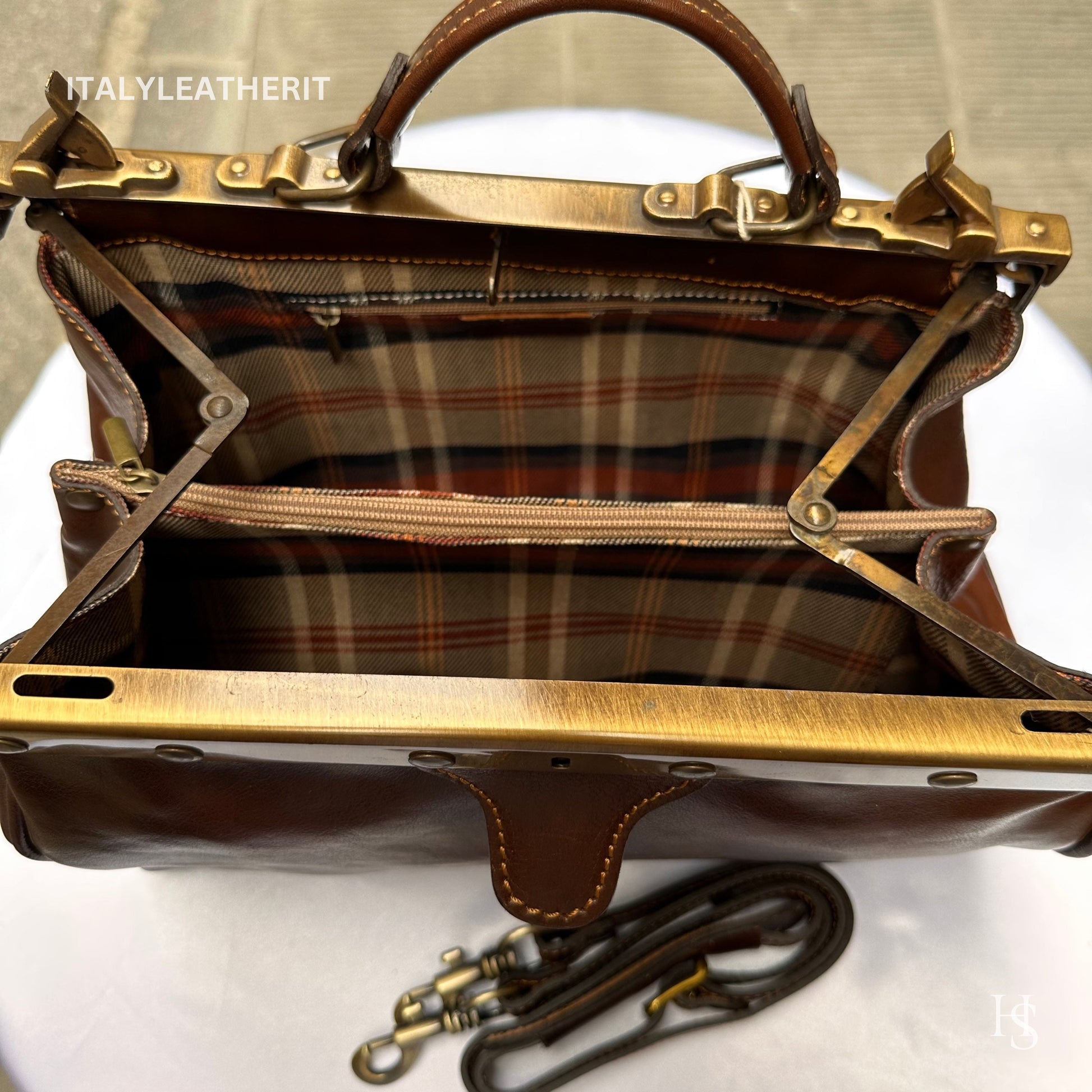 Italian Handmade Leather Doctor Bags | Medical Bag Purses | Made In Florence, Italy