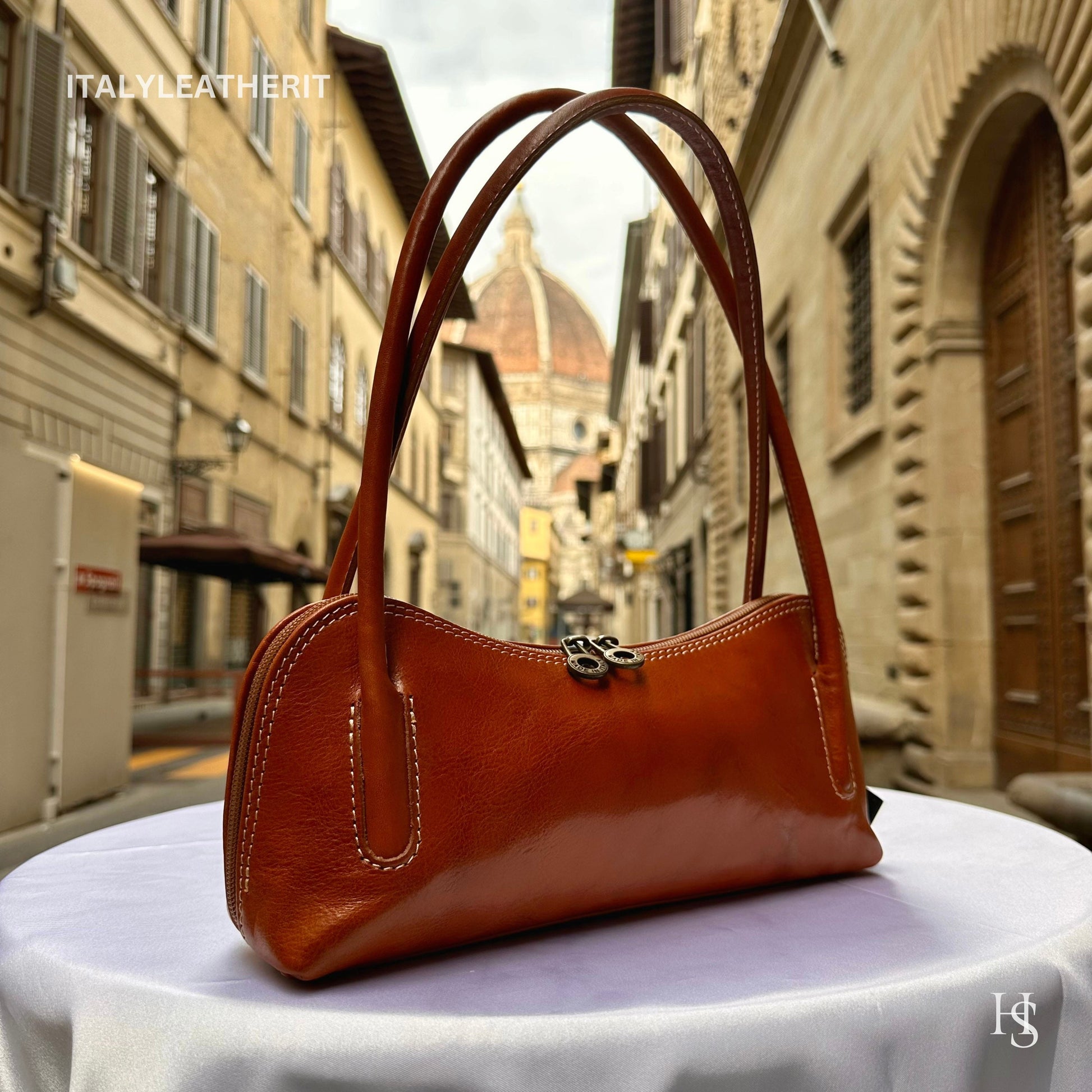 Italian Handmade Leather Bags For Woman l l Elegant Leather Tote From Florence