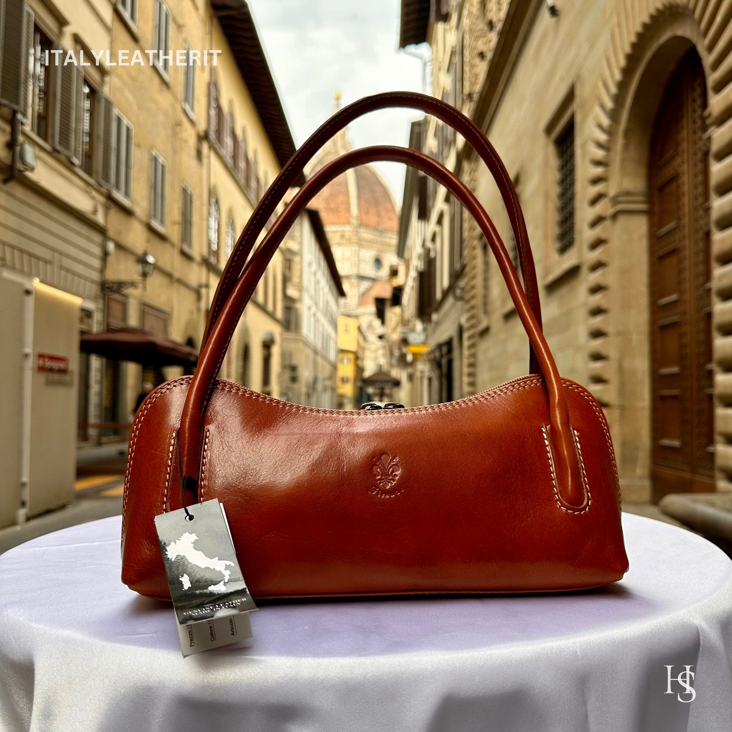 Italian Handmade Leather Bags For Woman l l Elegant Leather Tote From Florence