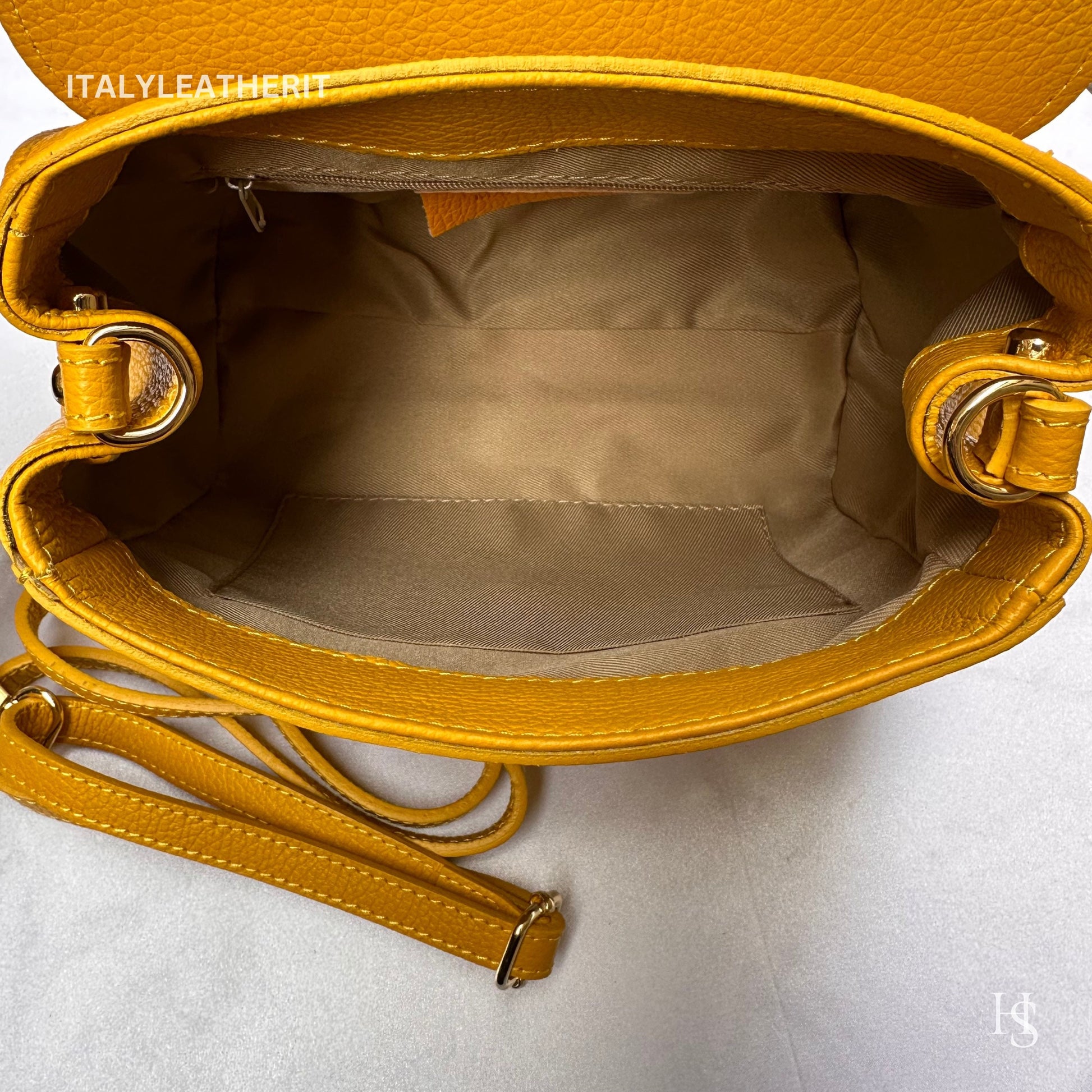 Italian Handmade Leather Bags For Women l l Elegant Leather Tote From Florence, Yellow leather tote, Stylish Design tote