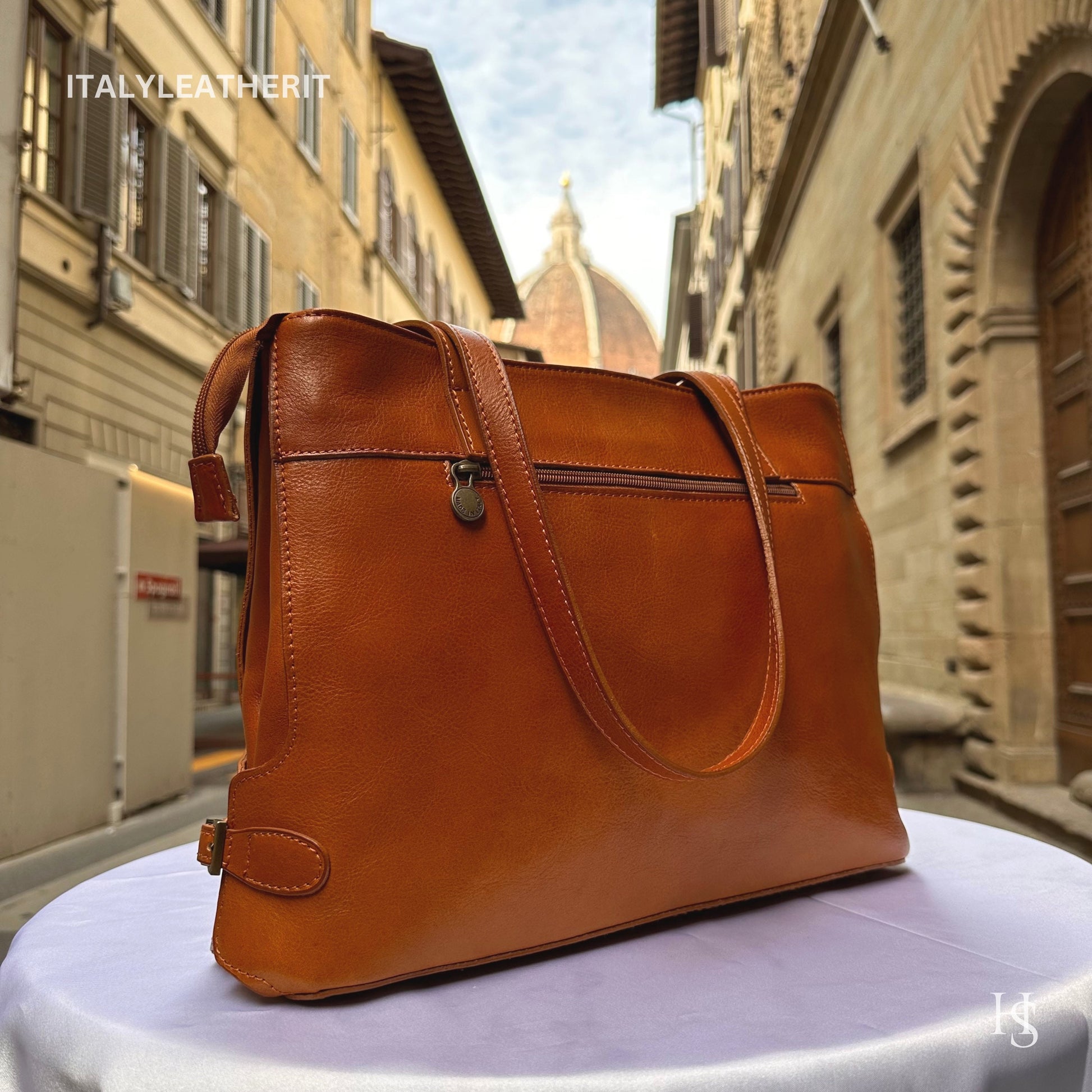 Italian Handmade Leather Bags For Women l Elegant Leather Tote From Florence, Shoulder bag, Perfect Gift For Her