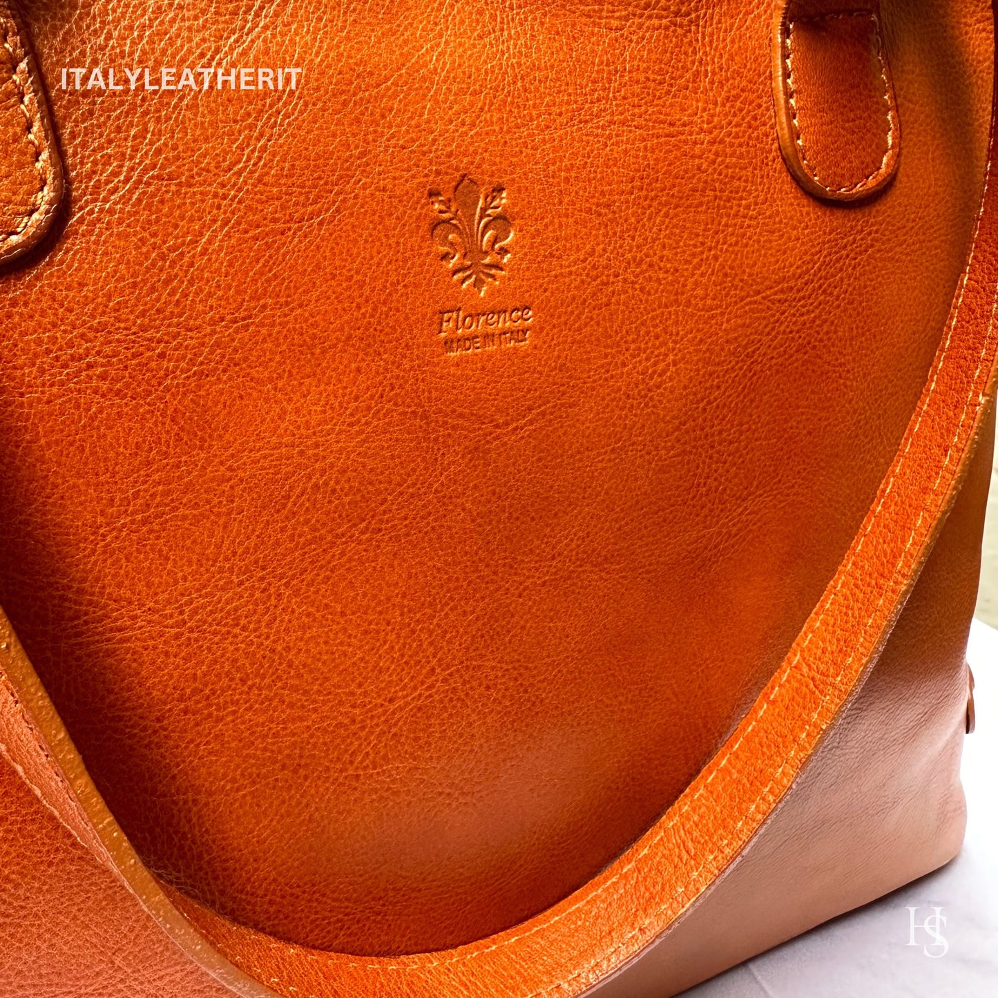 Italian Handmade Leather Bags For Women l Elegant Leather Tote From Florence, Shoulder bag, Perfect Gift For Her