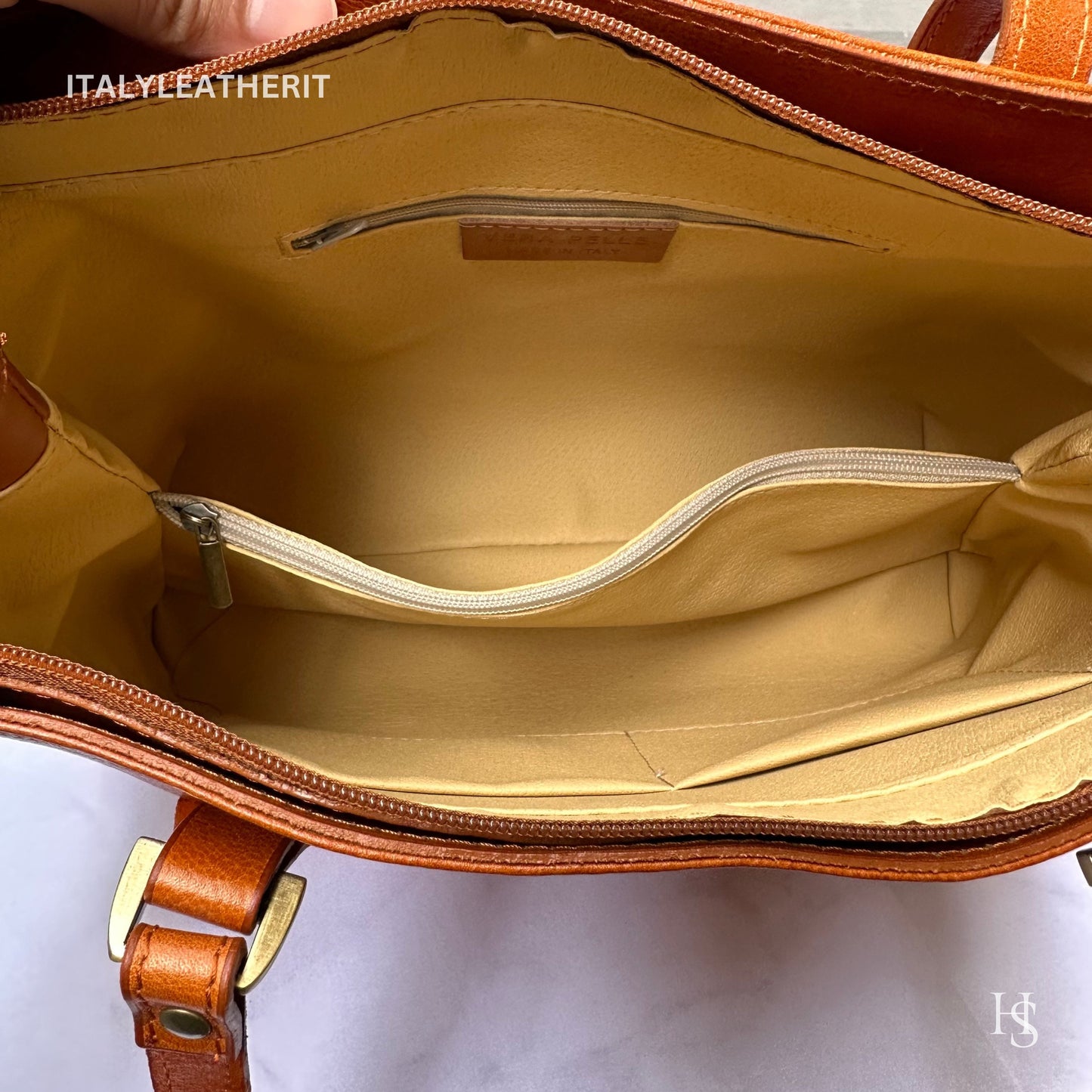 Italian Handmade Leather Bags For Women l Elegant Leather Tote From Florence, Shoulder bag, Perfect Gift For Her