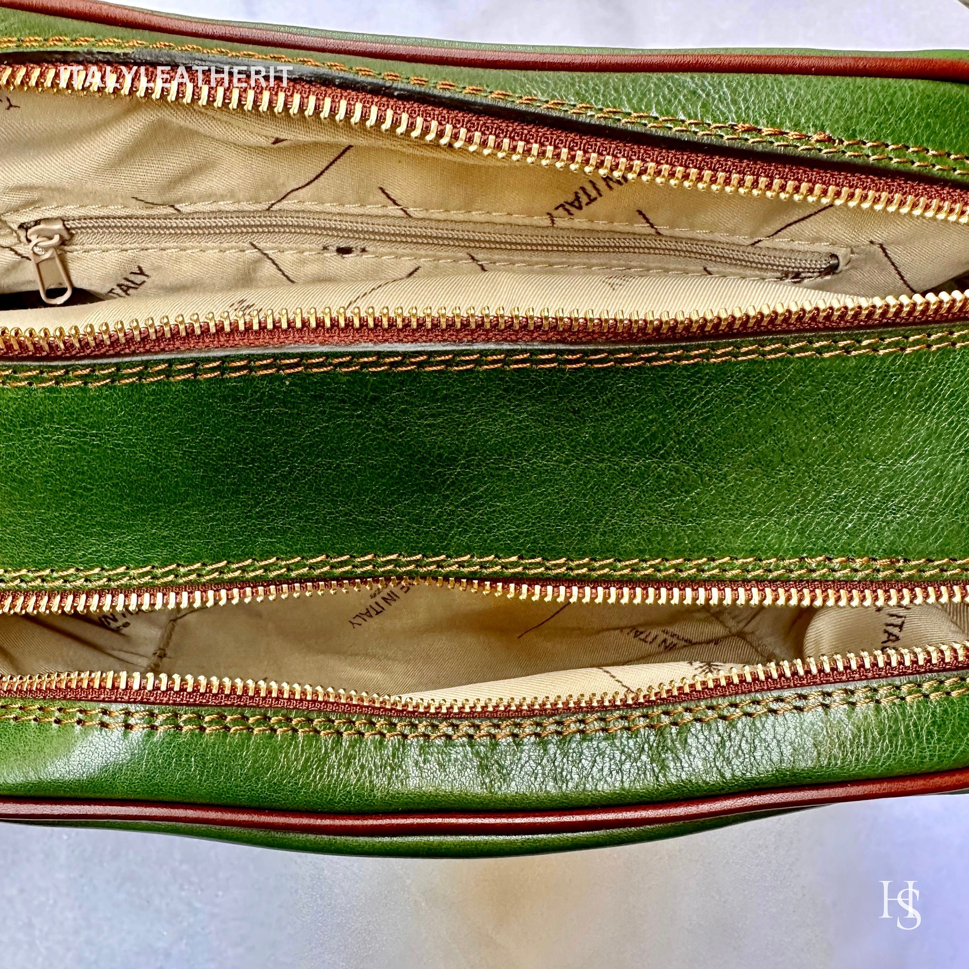Italian Handmade Italian Leather Toiletry Unisex from Florence ll Made In Italy,leather dopp kit