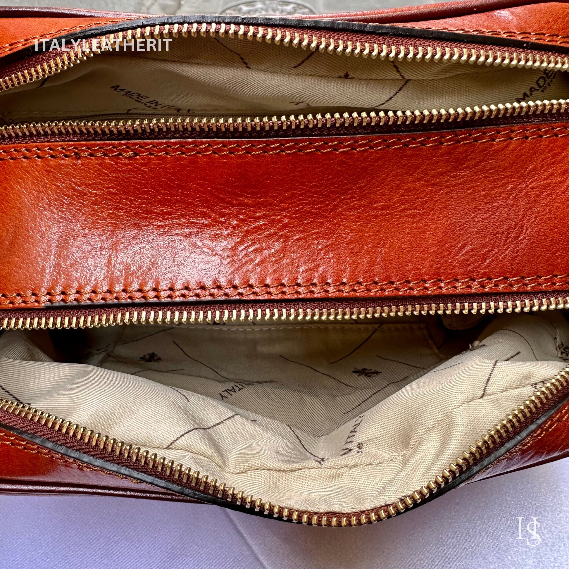 Italian Handmade Italian Leather Toiletry Unisex from Florence ll Made In Italy,leather dopp kit
