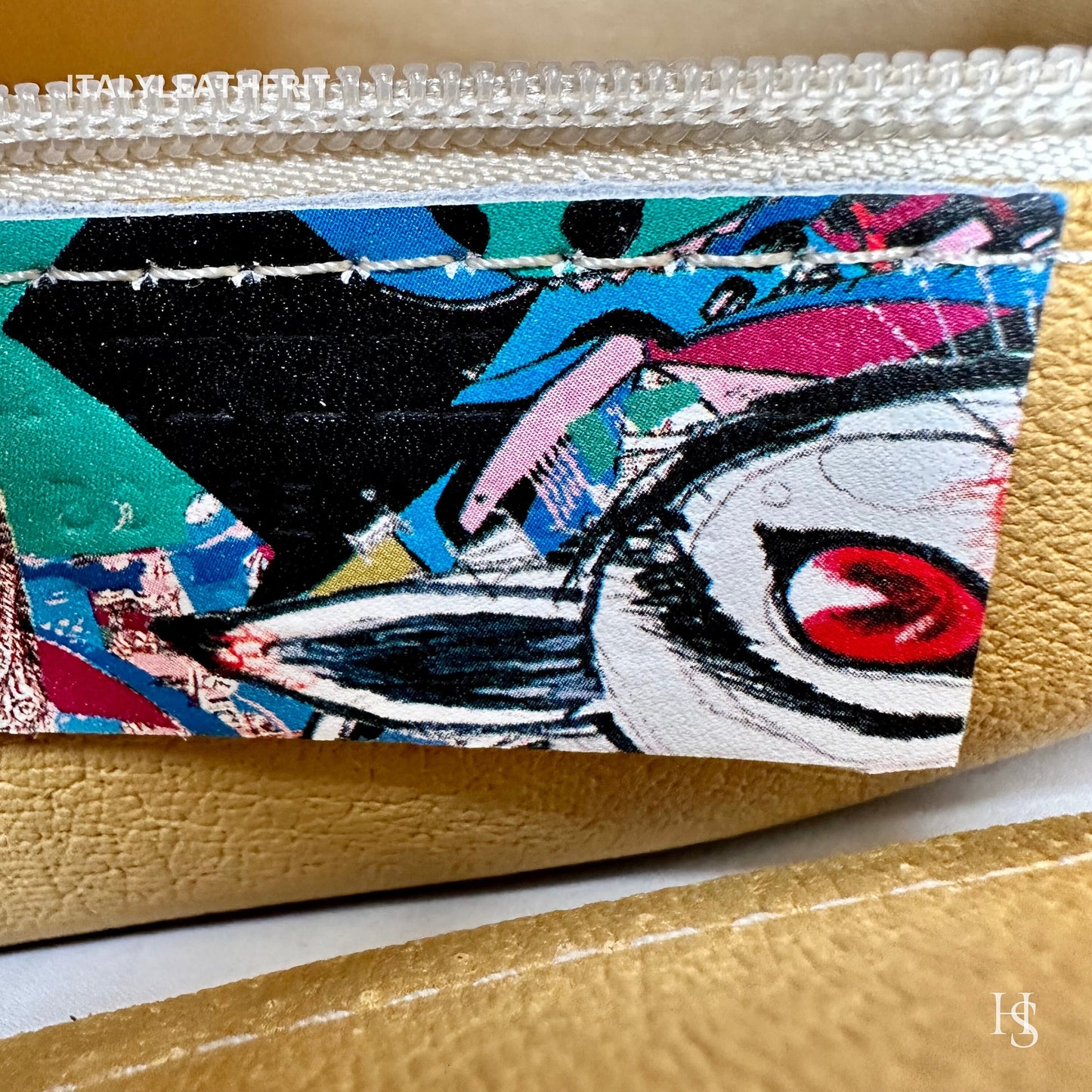 Italian Handmade Leather Bags For Woman l l Elegant Leather Tote From Florence, Italy, Leather Pop Art Bag