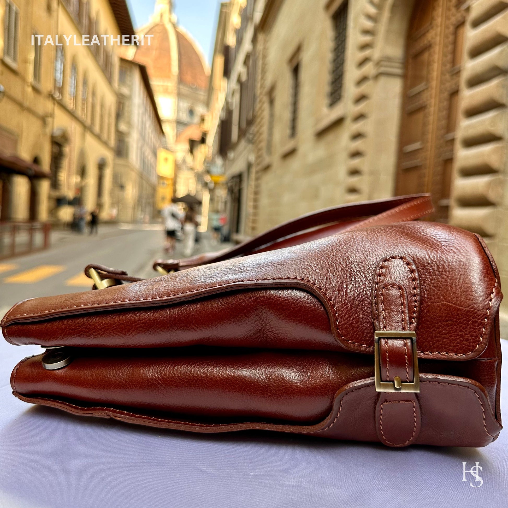 Italian Handmade Leather Bags For Women l l Elegant Leather Tote From Florence, the perfect gift for her, Full grain
