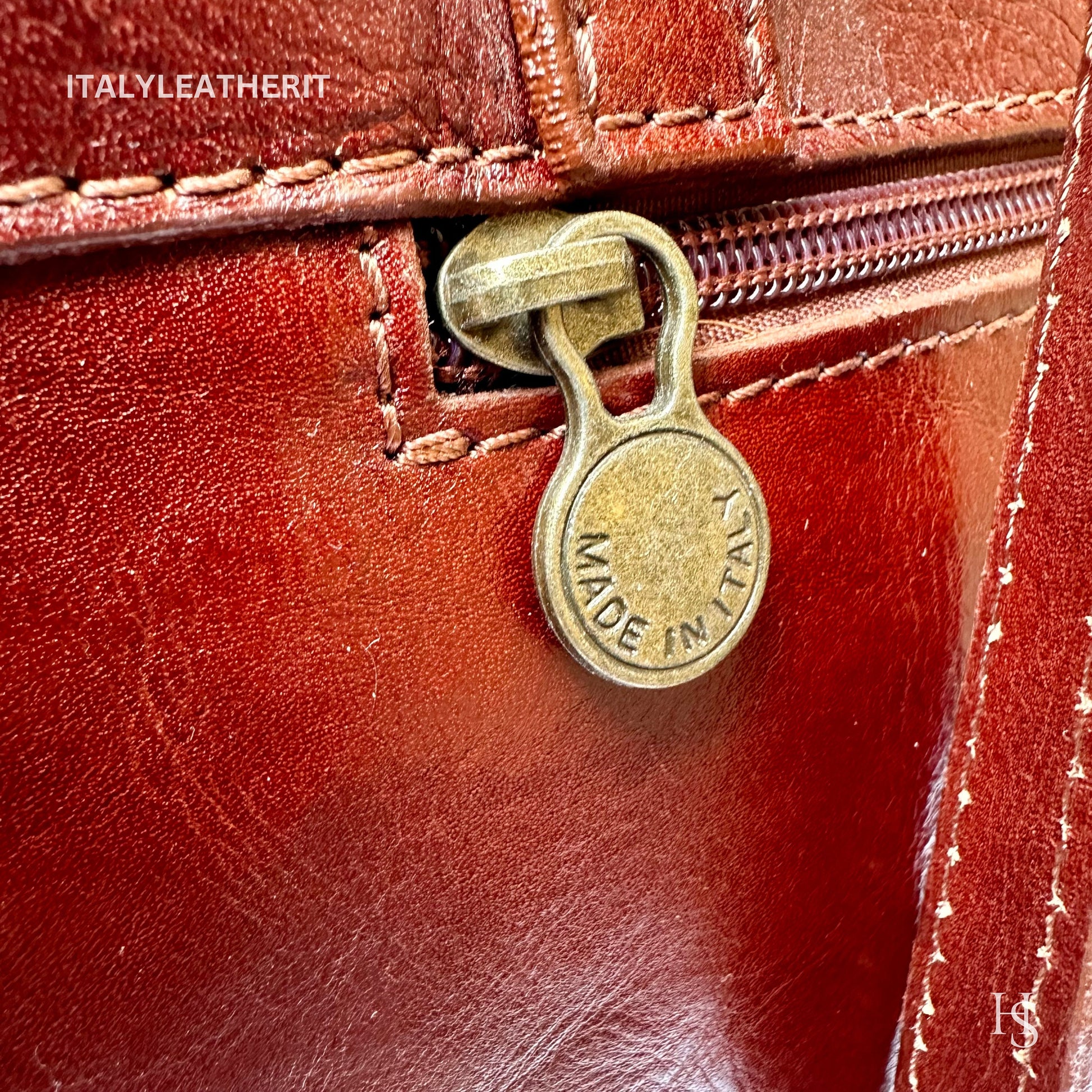 Italian Handmade Leather Bags For Women l l Elegant Leather Tote From Florence, the perfect gift for her, Full grain