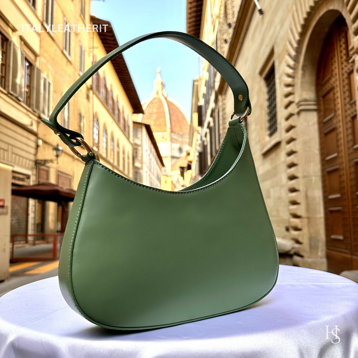 Italian Handmade Leather Bags For Women | Elegant Shoulder Bag From Florence | Special Edition