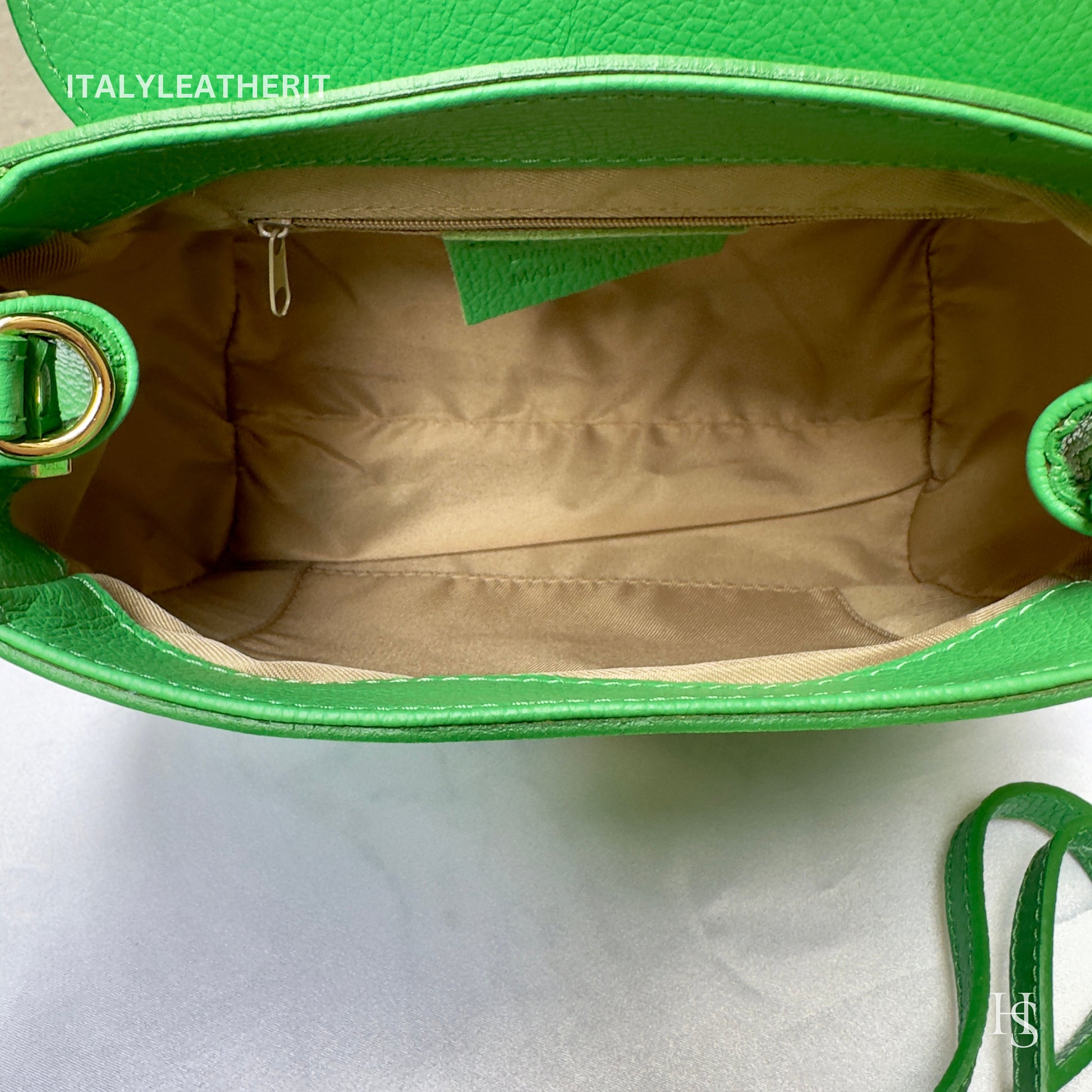 Florentine Handmade Leather Tote Bag for Women - Spacious & Stylish (Green) - perfect Gift for her
