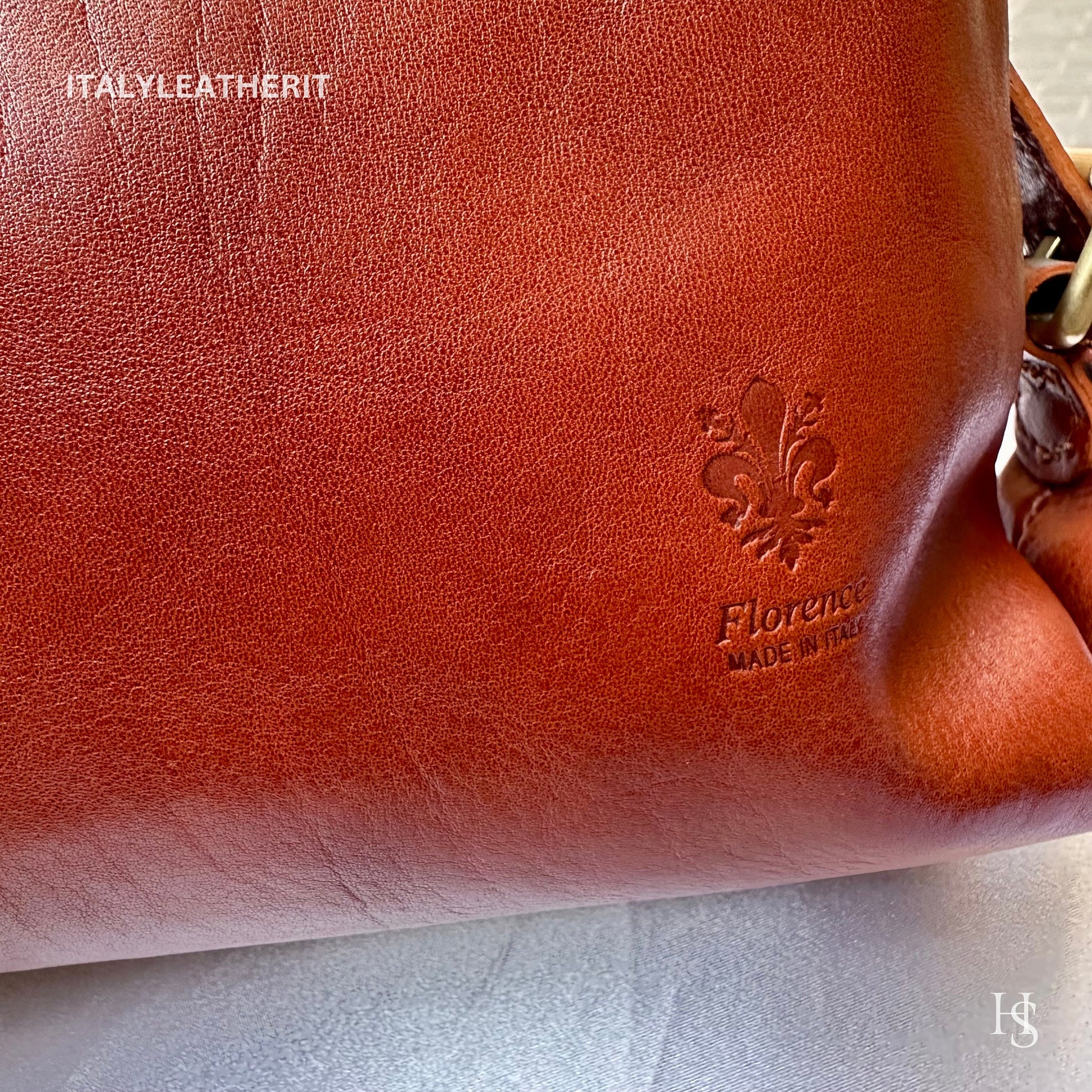 Italian Handmade Leather Bags For Women l l Elegant Leather Tote From Florence, Shoulder leather bag