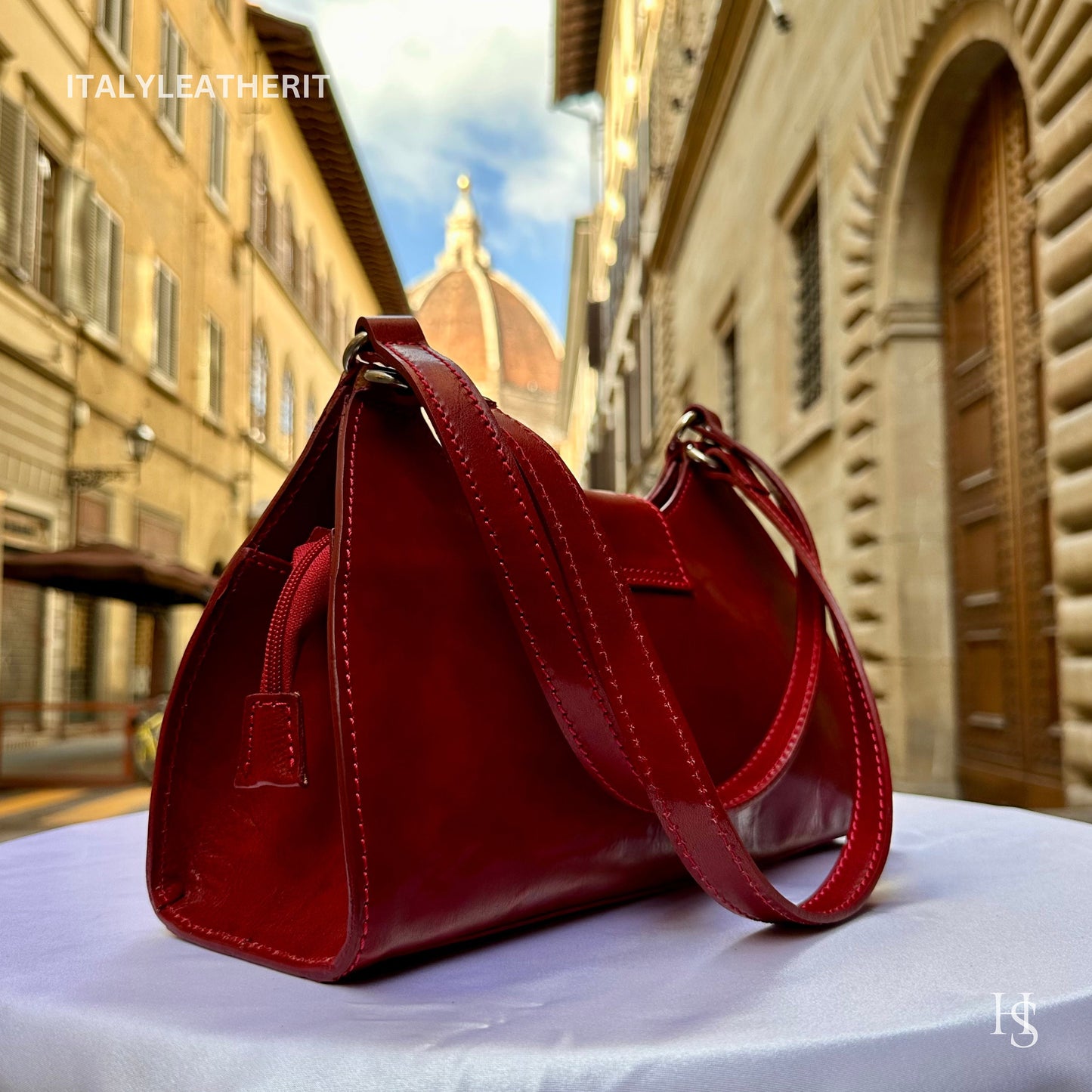 Italian Handmade Leather Bags For Woman l l Elegant Leather Tote From Florence