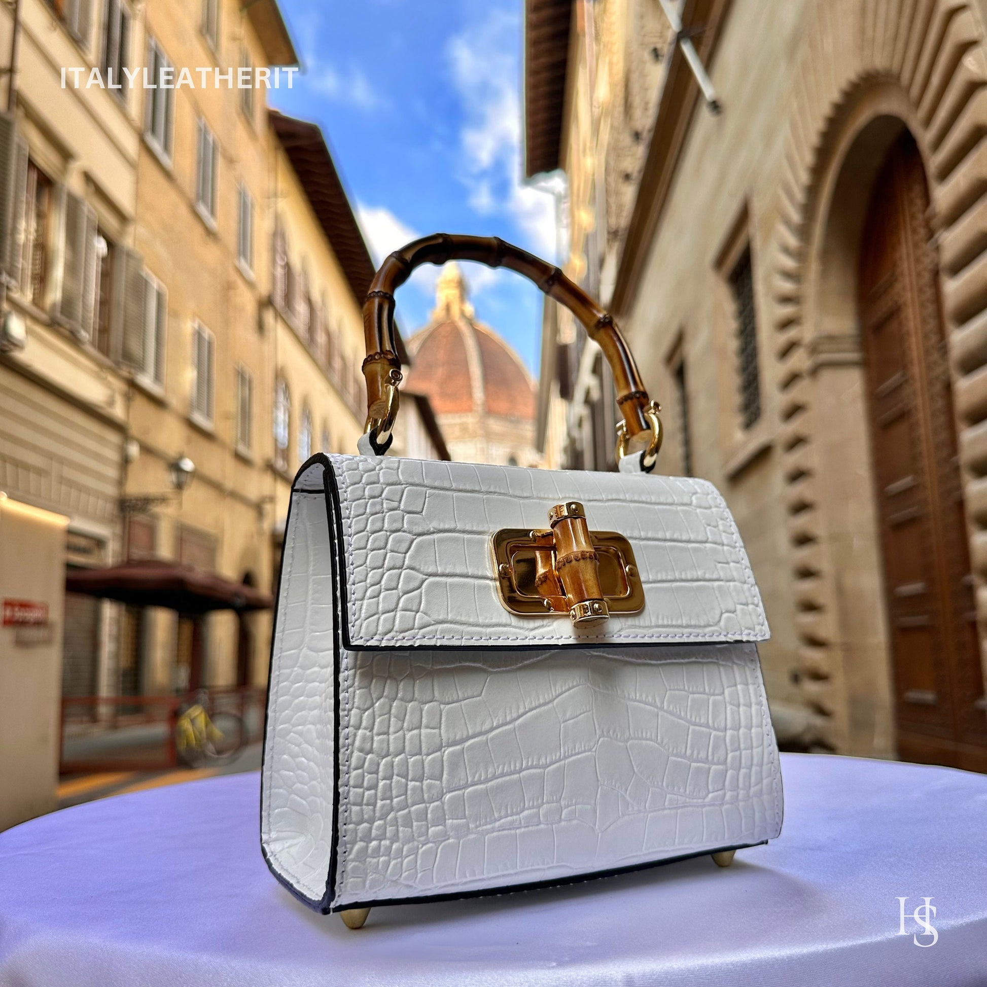 Italian Handmade Leather Bags For Woman l l Elegant Leather Tote From Florence