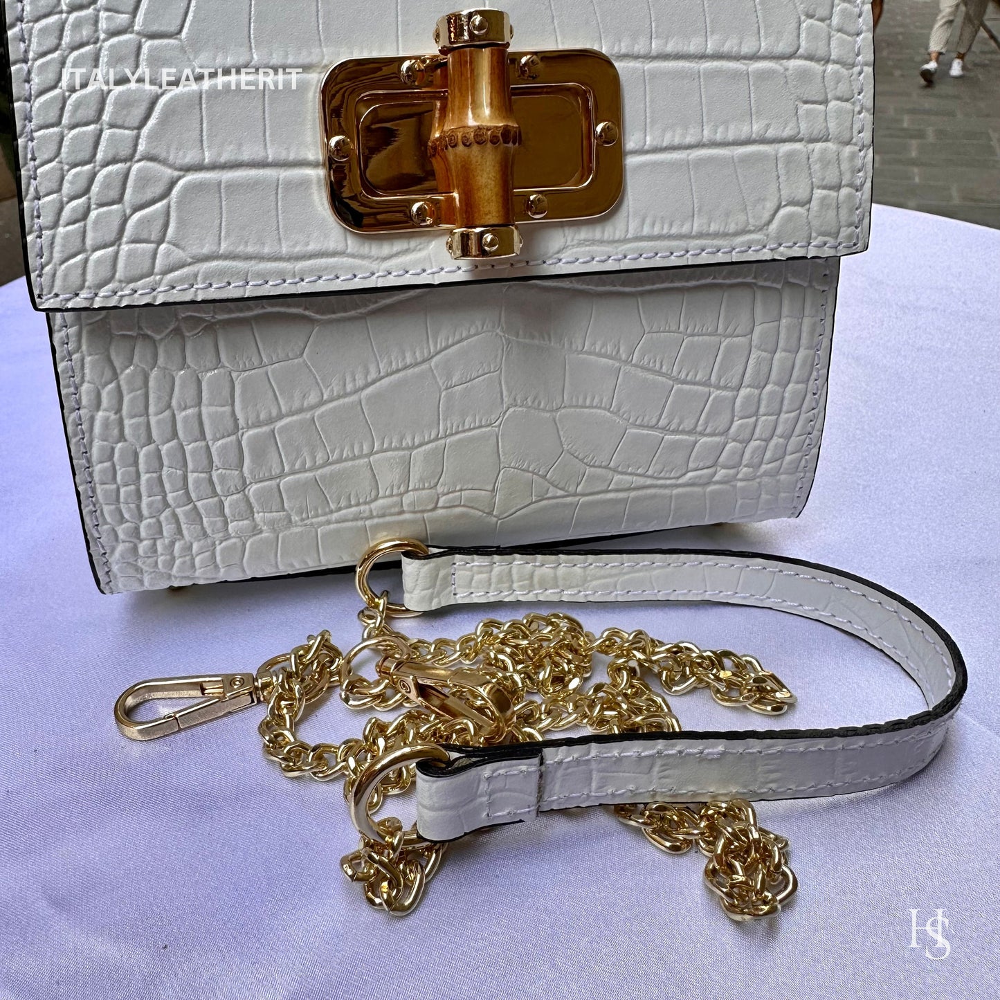 Italian Handmade Leather Bags For Woman l l Elegant Leather Tote From Florence