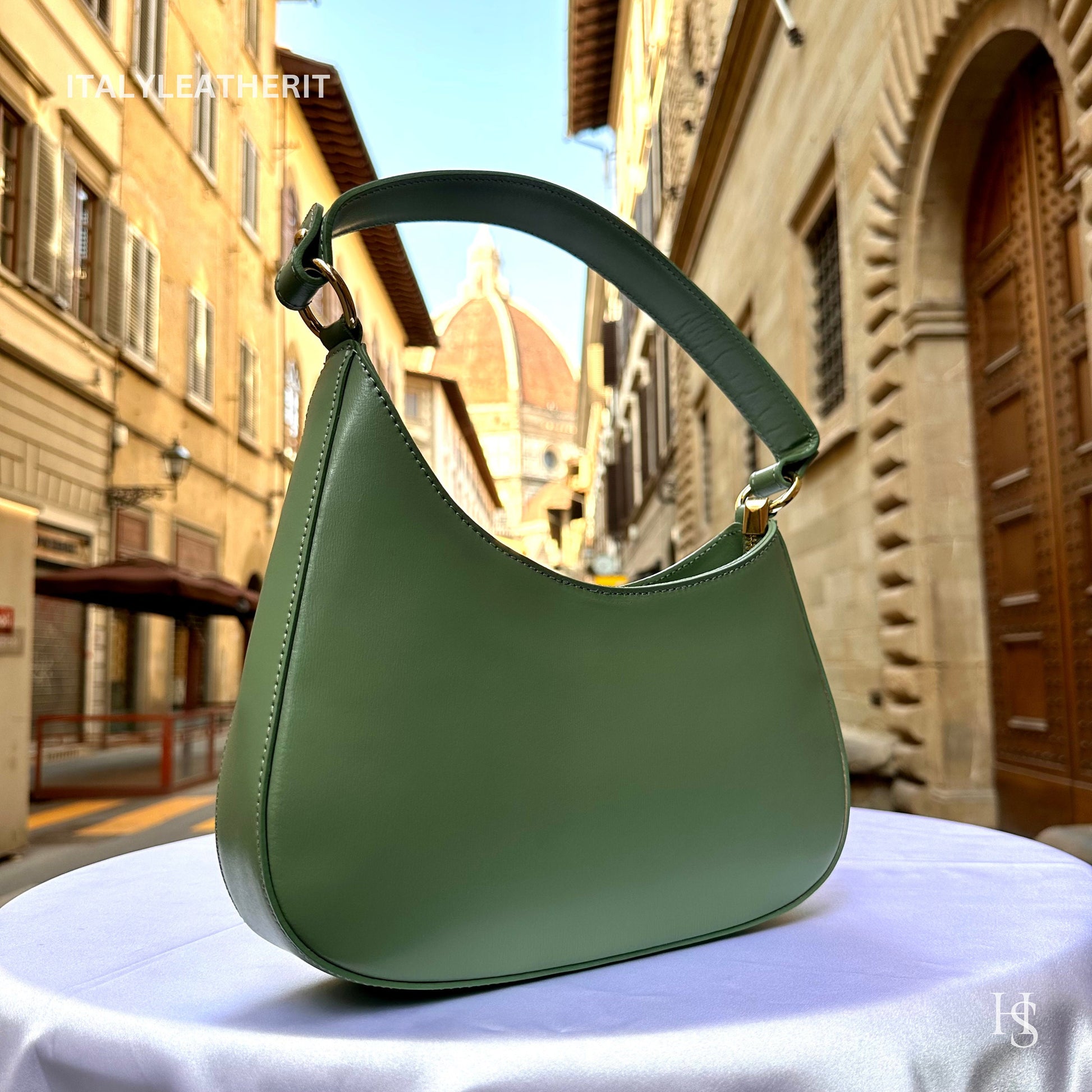 Italian Handmade Leather Bags For Women | Elegant Shoulder Bag From Florence | Special Edition