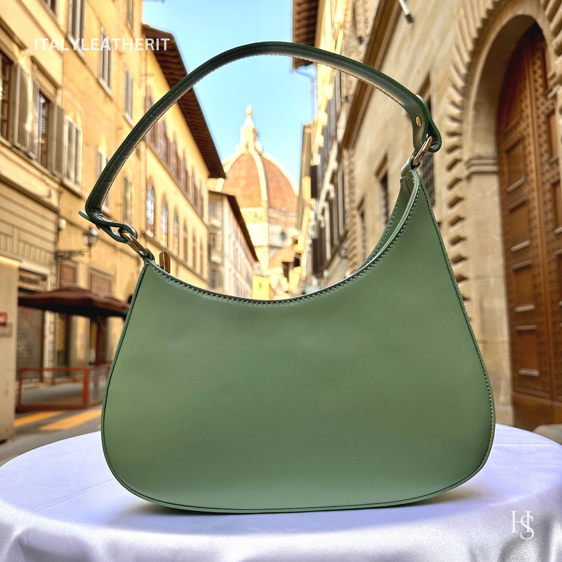 Italian Handmade Leather Bags For Women | Elegant Shoulder Bag From Florence | Special Edition