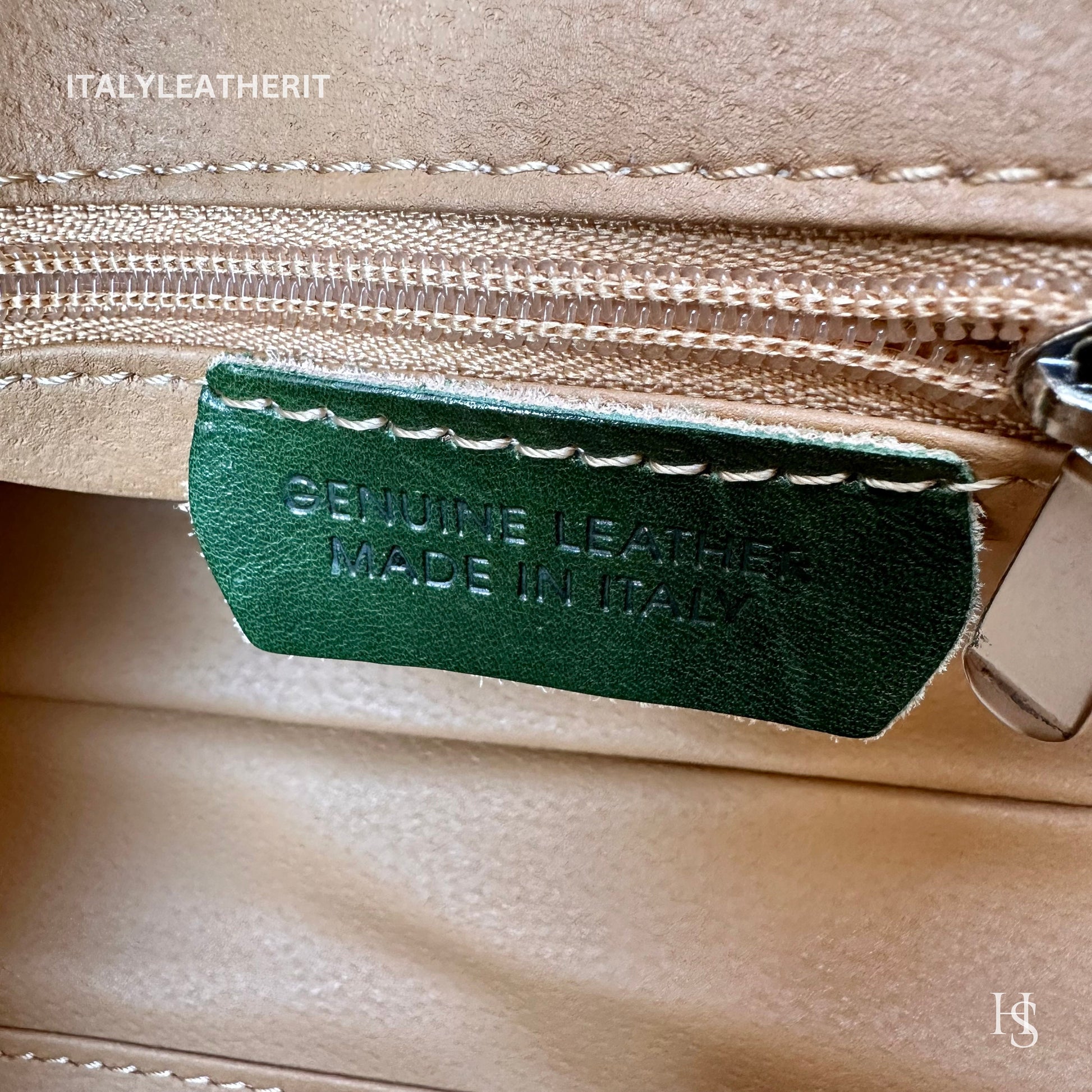Italian Handmade Leather Bags For Woman l l Elegant Leather Tote From Florence, Made In Italy
