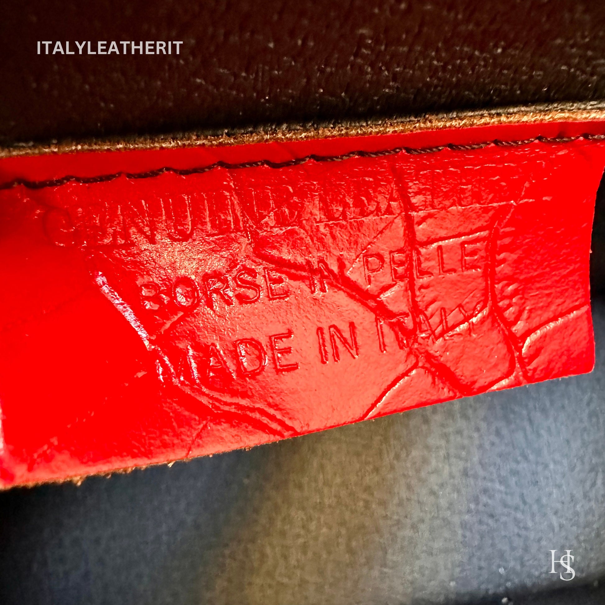 Italian Handmade Leather Bags For Women l l Elegant Leather Tote From Florence, red leather tote