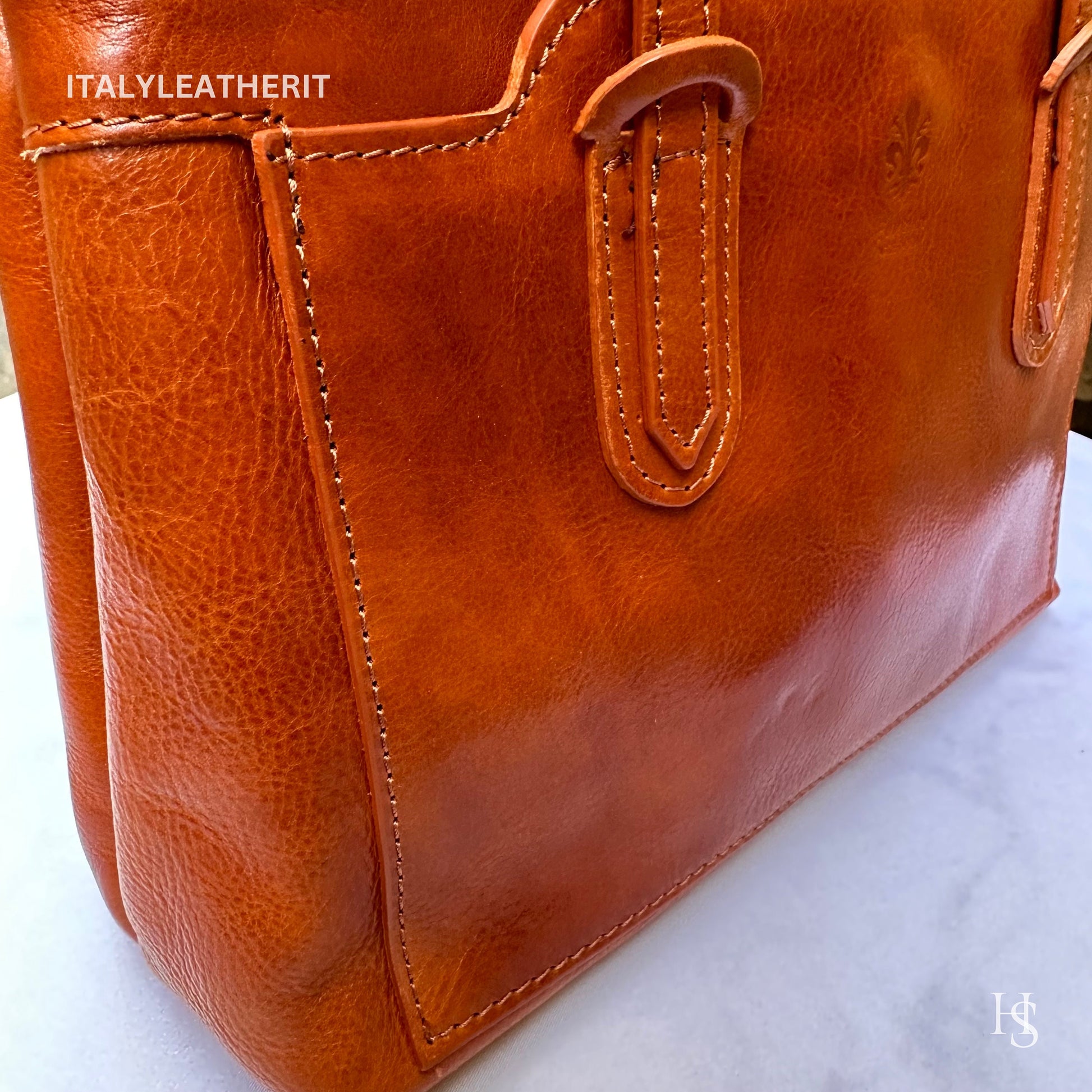 Italian Handmade Leather Bags For Women l l Elegant Leather Tote From Florence, shoulder bag, Daily leather bag
