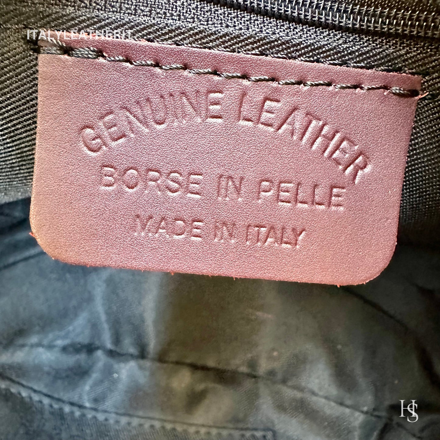 Italian Handmade Leather Bags For Woman l l Elegant Bordeaux Leather Tote From Florence