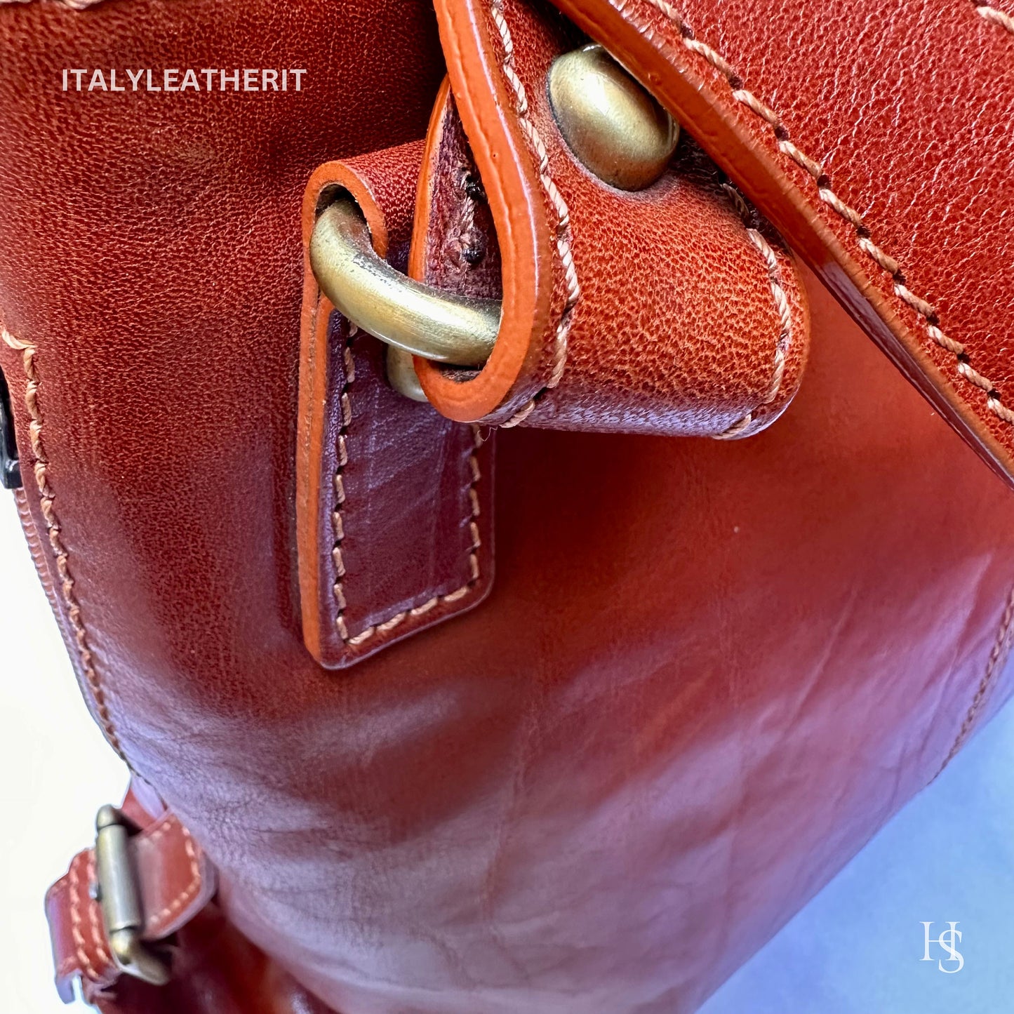Italian Handmade Leather Bags For Women l l Elegant Leather Tote From Florence, Shoulder leather bag