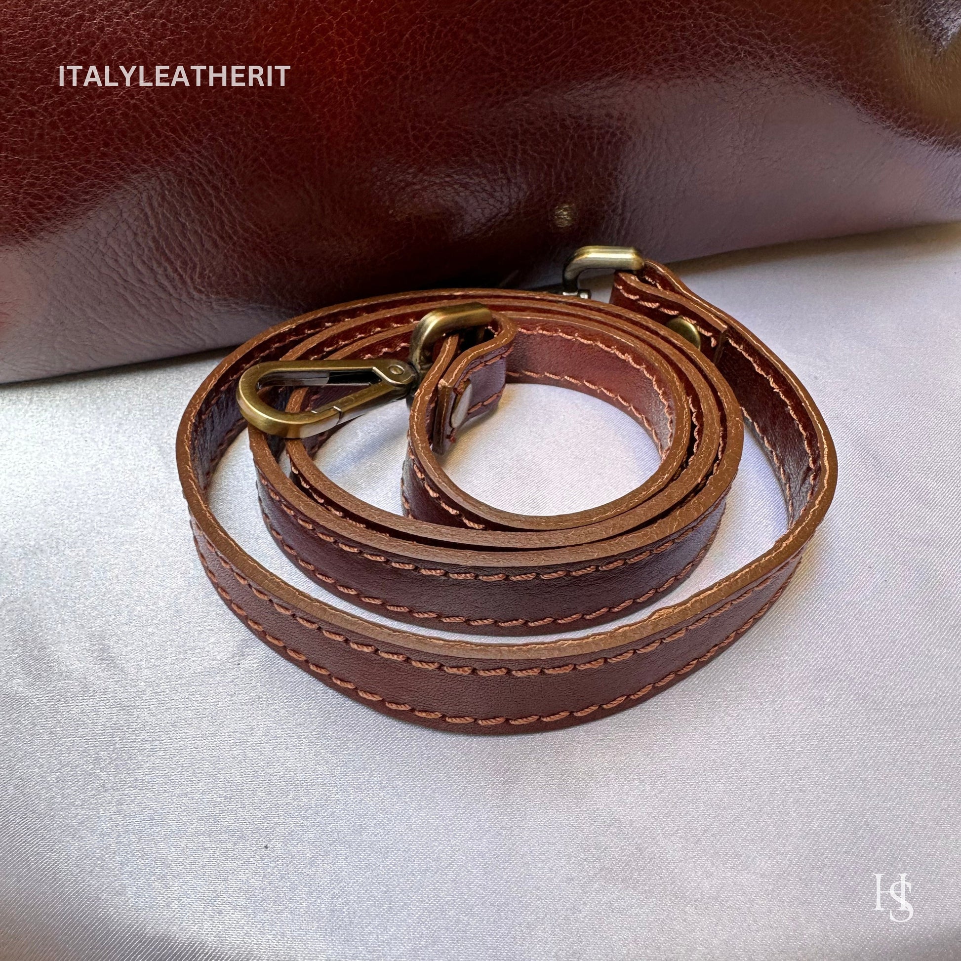 Italian Handmade Leather Bags For Woman l l Elegant Leather Tote From Florence