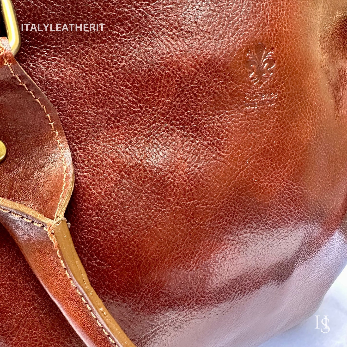 Italian Handmade Leather Bags For Woman l l Elegant Leather Tote From Florence