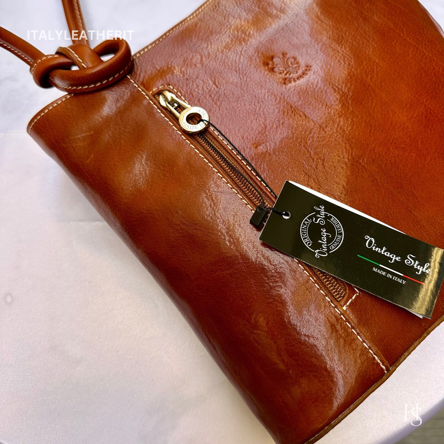 Italian Handmade Leather Bags For Woman l l Elegant Leather Tote From Florence, Backpack Bag