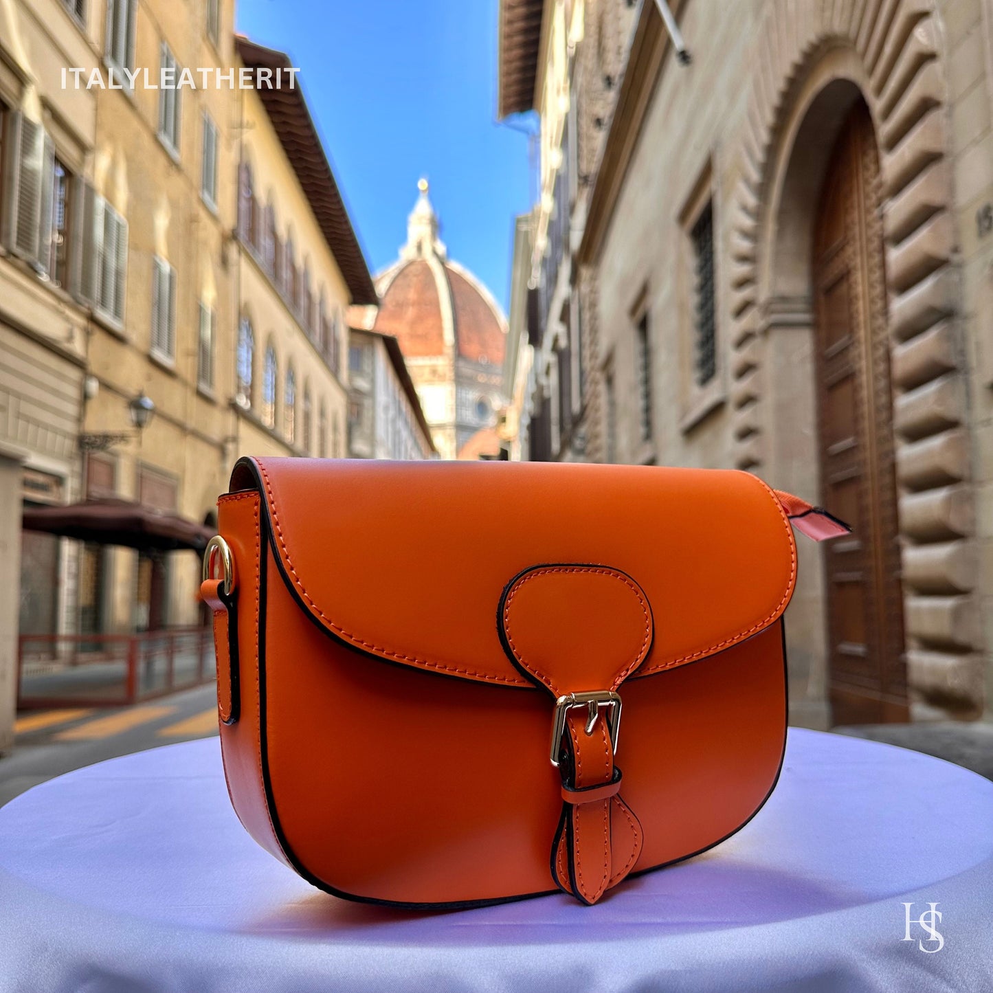 Italian Handmade Leather Bags For Women | Elegant Leather Tote & Crossbody Bag From Florence