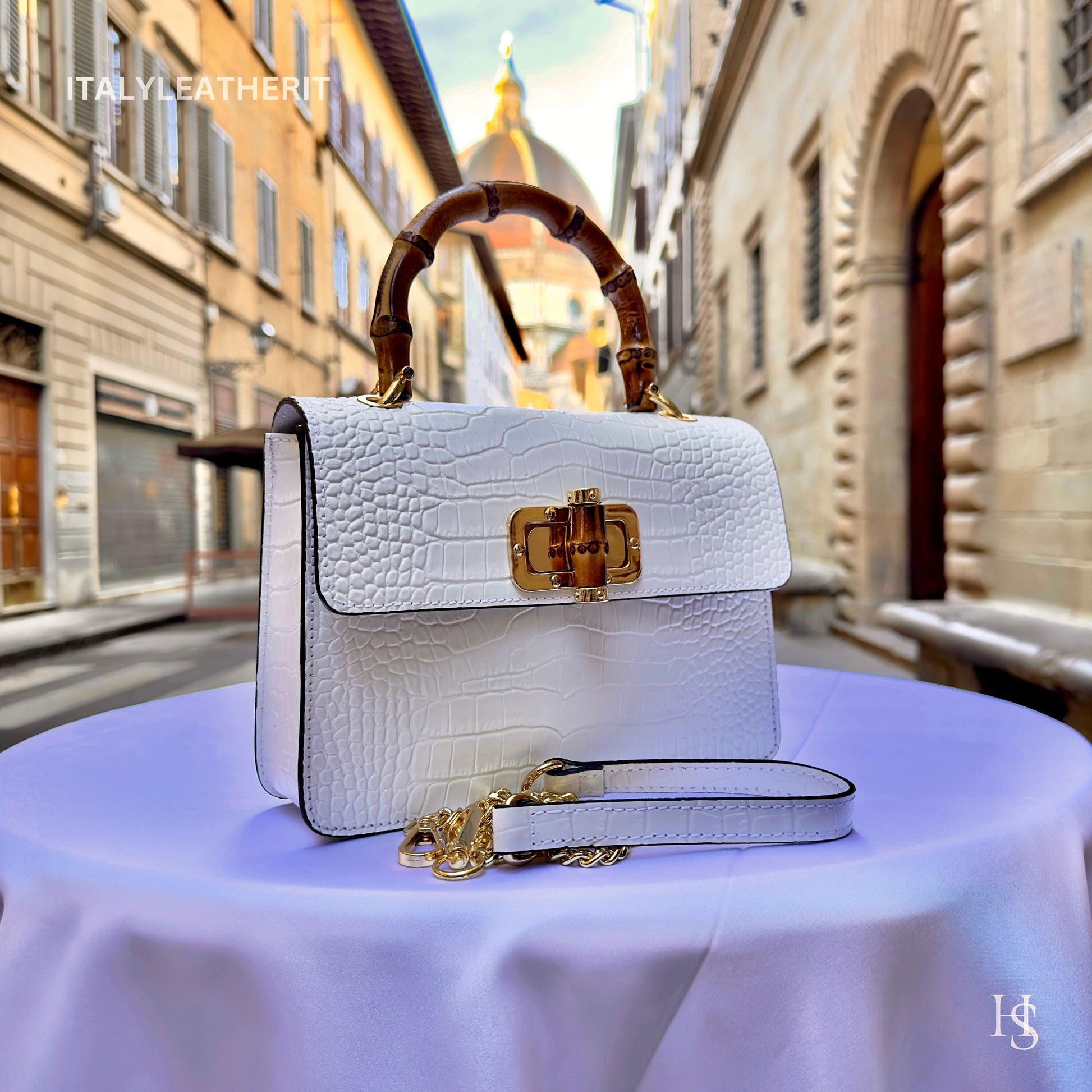 Italian Handmade Leather Bags For Woman l l Elegant Leather Tote From Florence