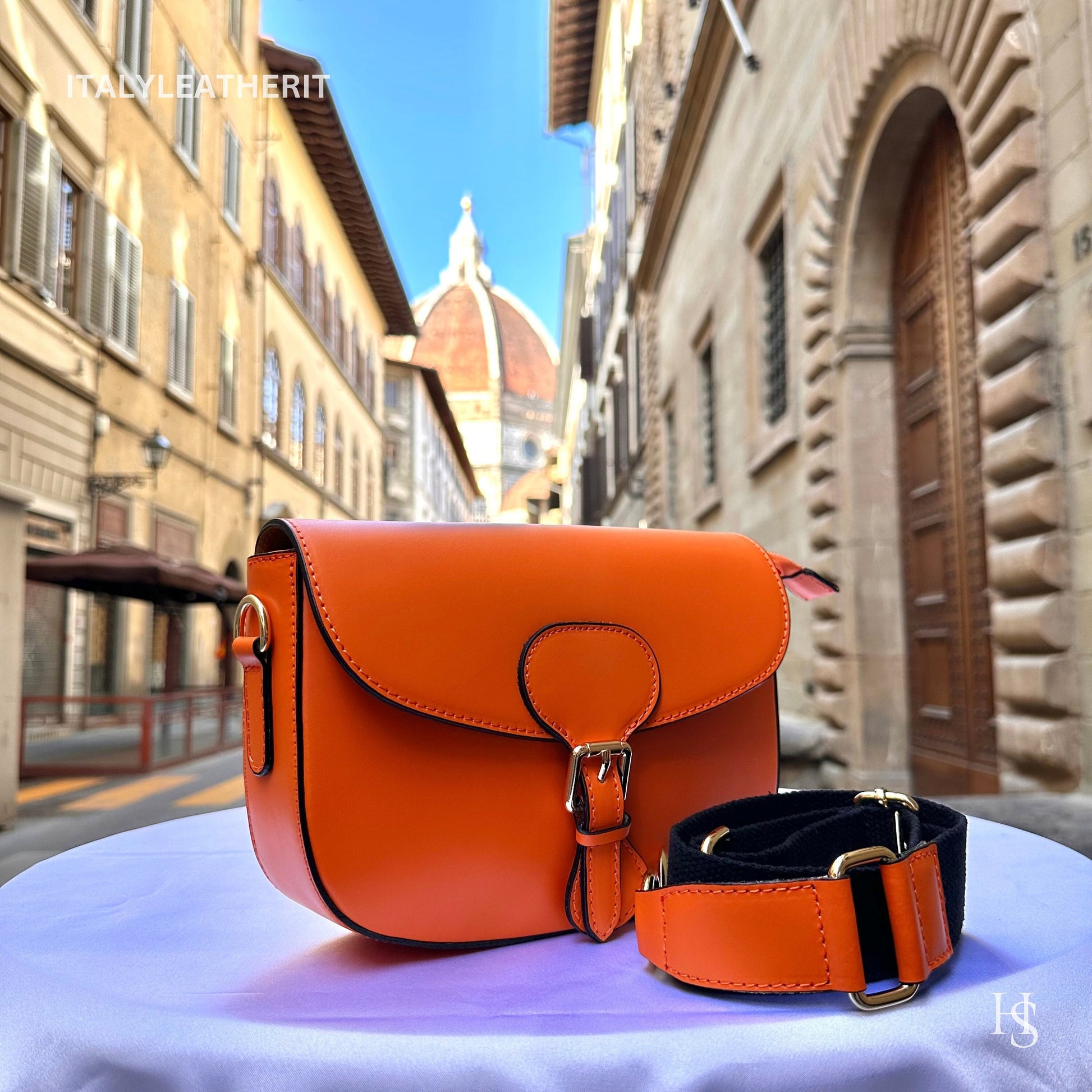 Italian Handmade Leather Bags For Women | Elegant Leather Tote & Crossbody Bag From Florence