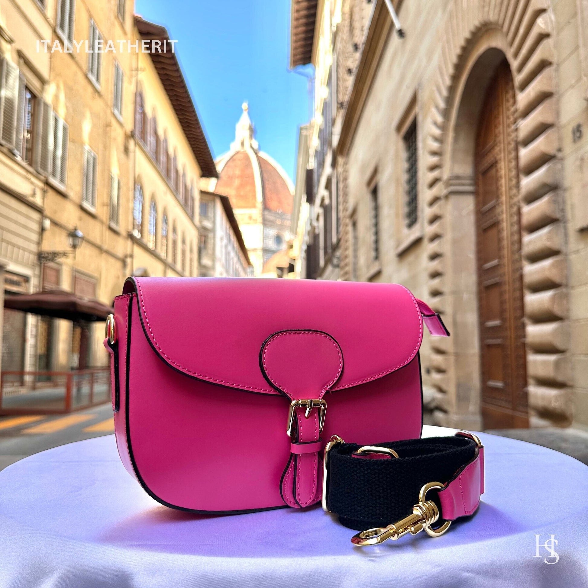Italian Handmade Leather Bags For Women | Elegant Leather Crossbody Bag From Florence, Perfect Gift for her