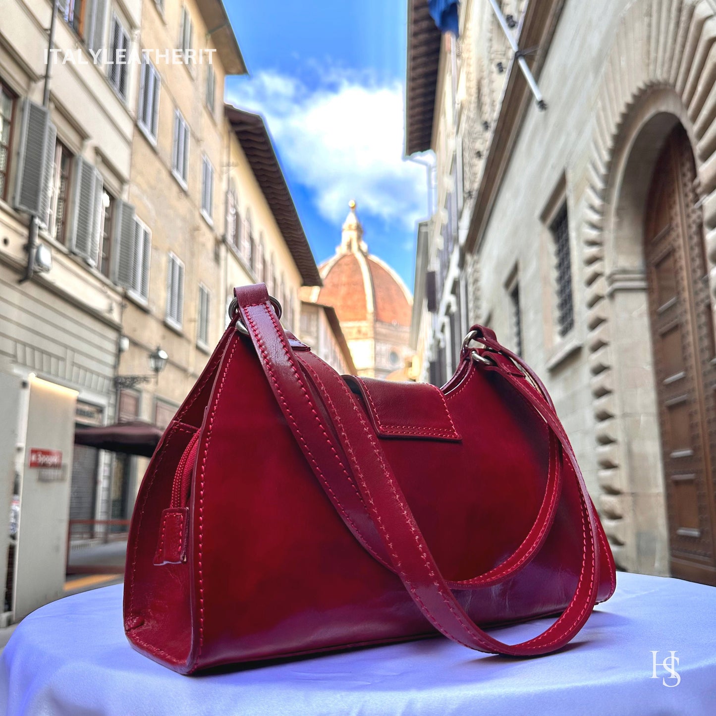 Italian Handmade Leather Bags For Woman l l Elegant Leather Tote From Florence