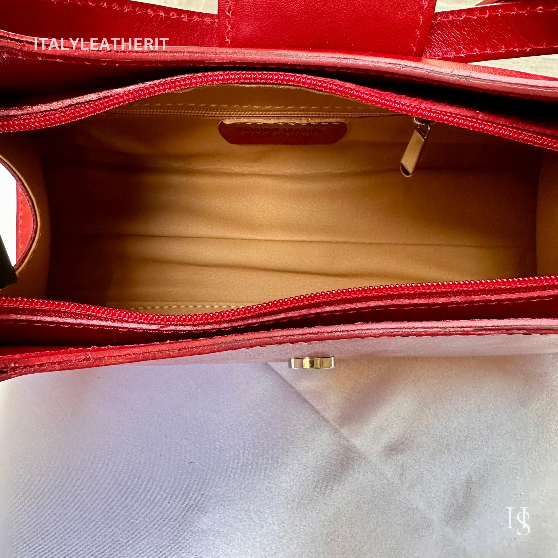 Italian Handmade Leather Bags For Woman l l Elegant Leather Tote From Florence