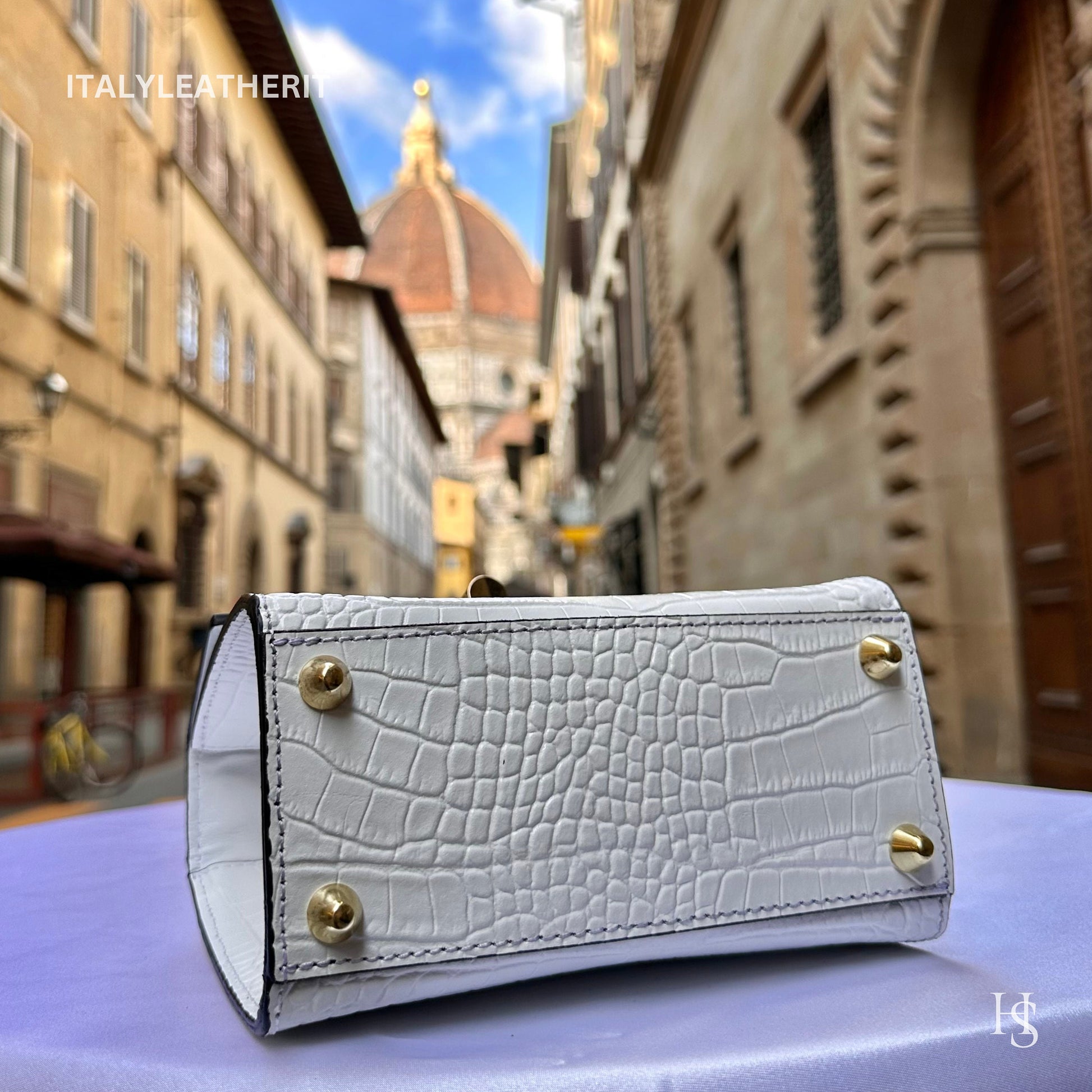 Italian Handmade Leather Bags For Woman l l Elegant Leather Tote From Florence