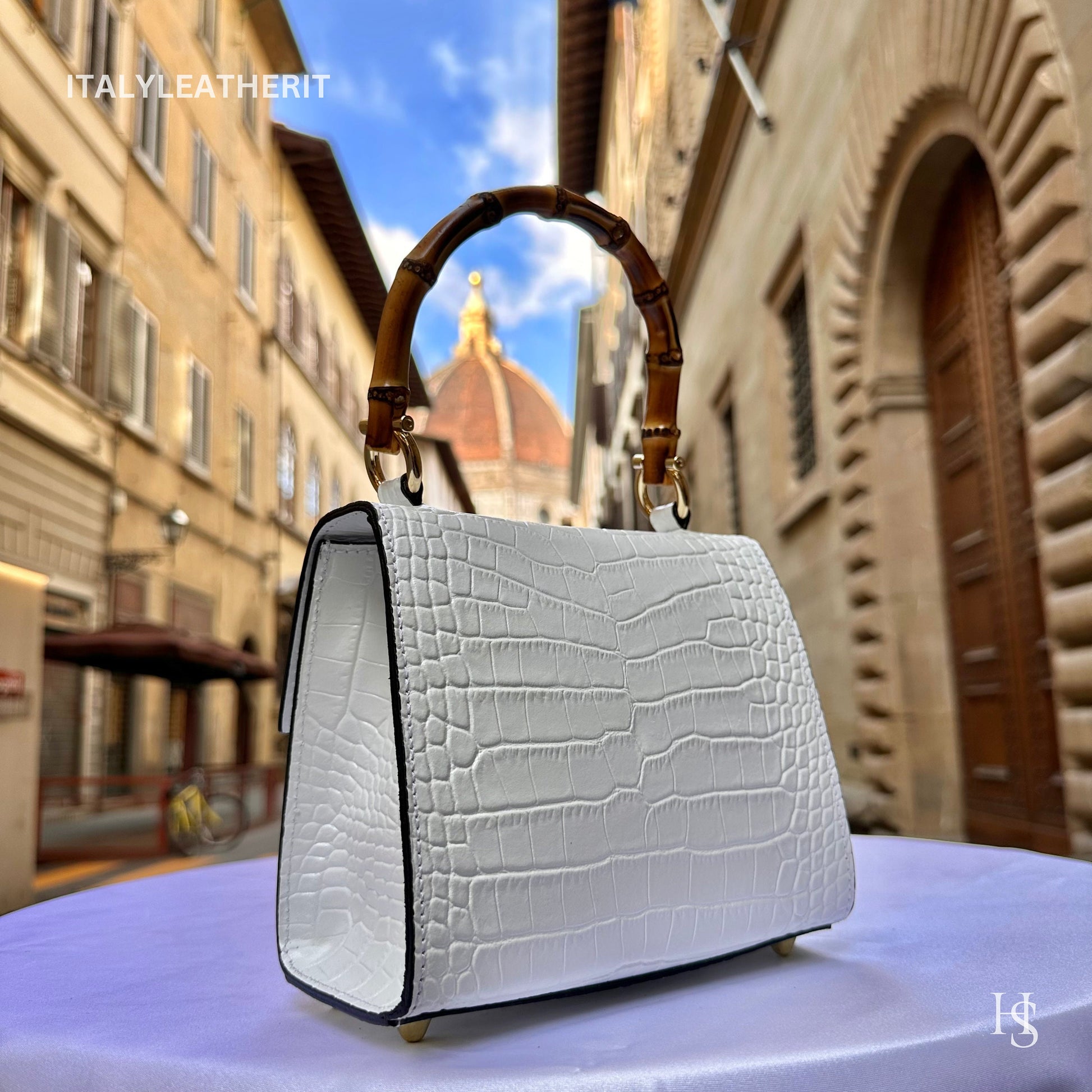 Italian Handmade Leather Bags For Woman l l Elegant Leather Tote From Florence
