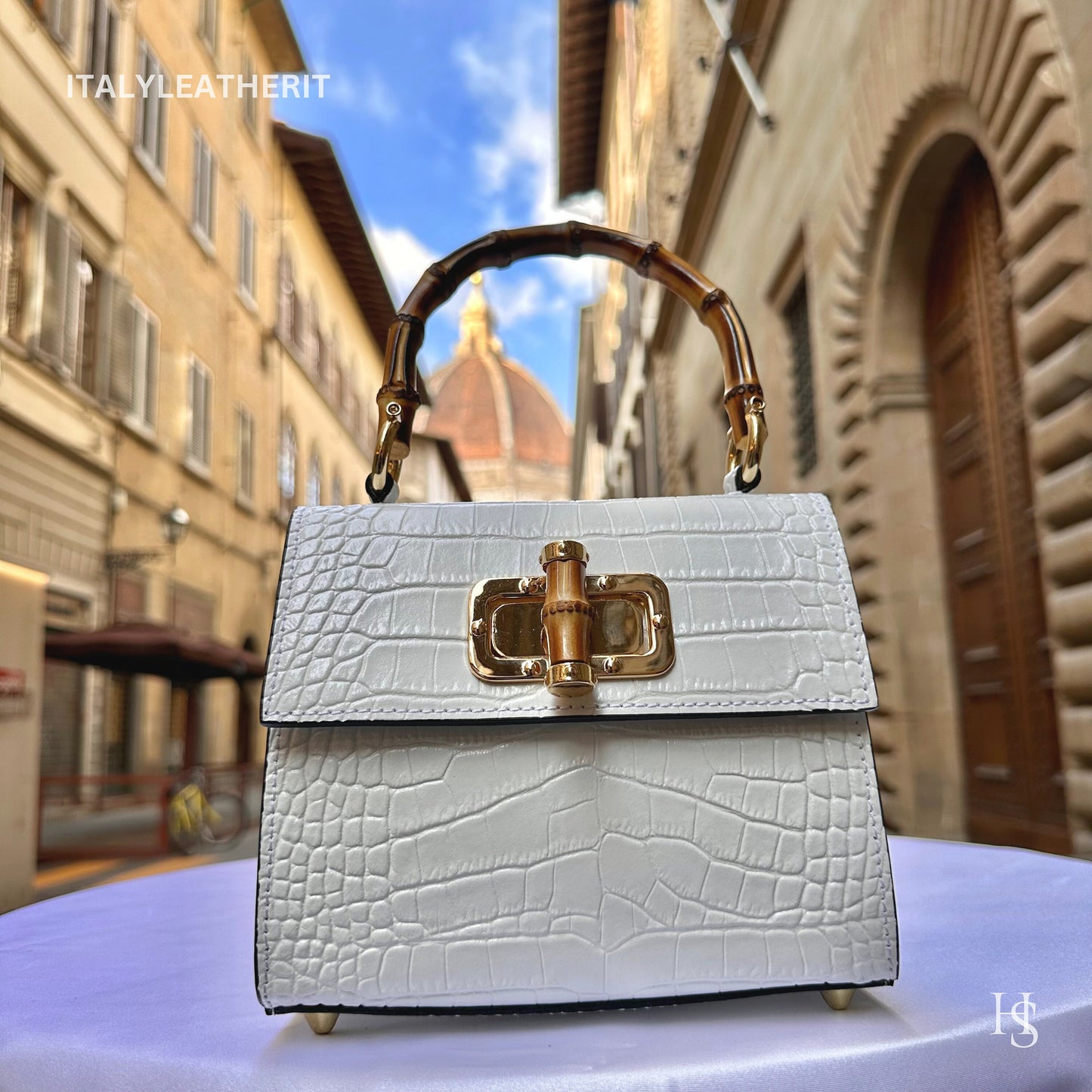 Italian Handmade Leather Bags For Woman l l Elegant Leather Tote From Florence