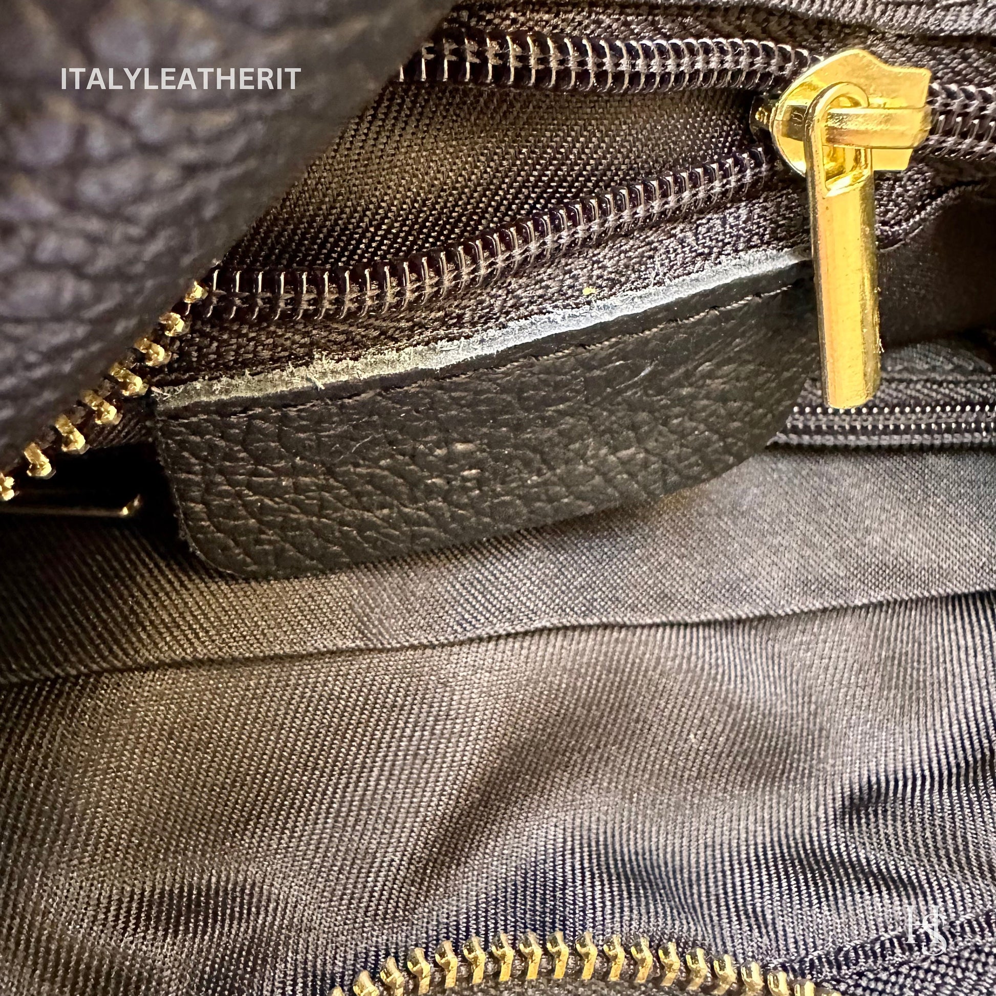 Italian Handmade Soft Leather Bags For Women l l Soft Leather From Florence l Made In Italy, Black shoulder bag