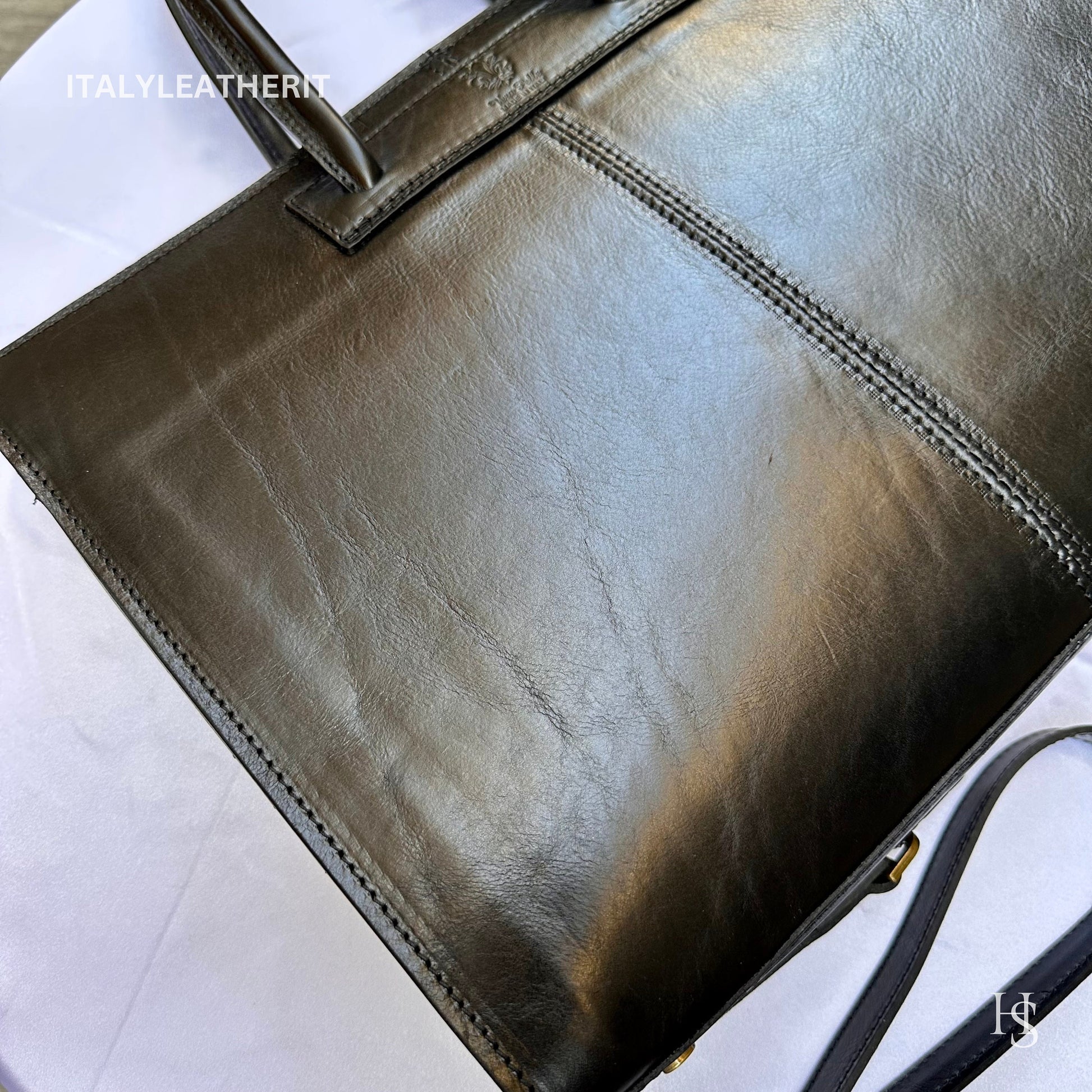 Italian Handmade Leather Bags for Women from Florence | Made in Italy | Exquisite Style Unveiled, 14-inch computer leather bag