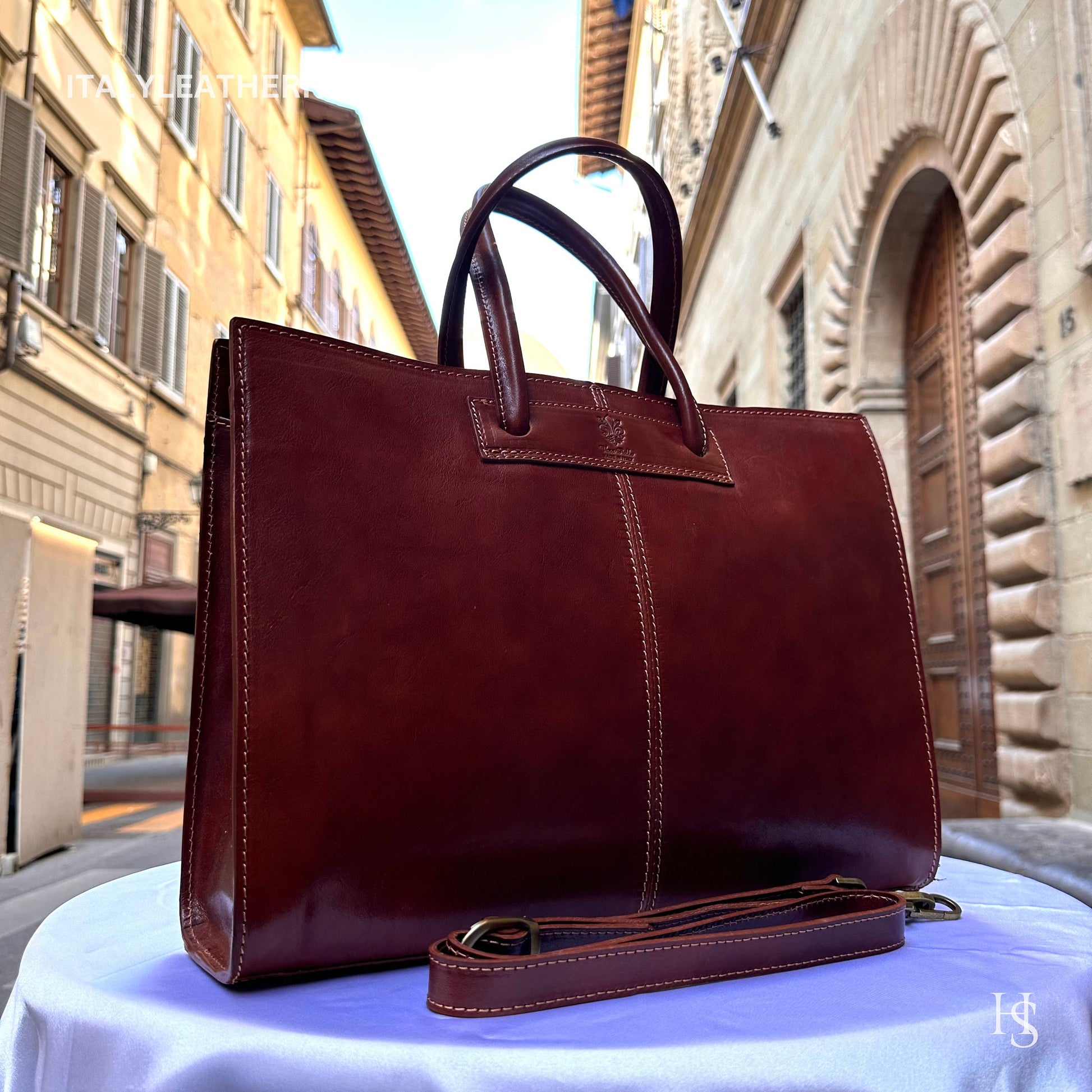Italian Handmade Leather Bags for Woman from Florence | Made in Italy | Exquisite Style Unveiled, 14 inch computer bag