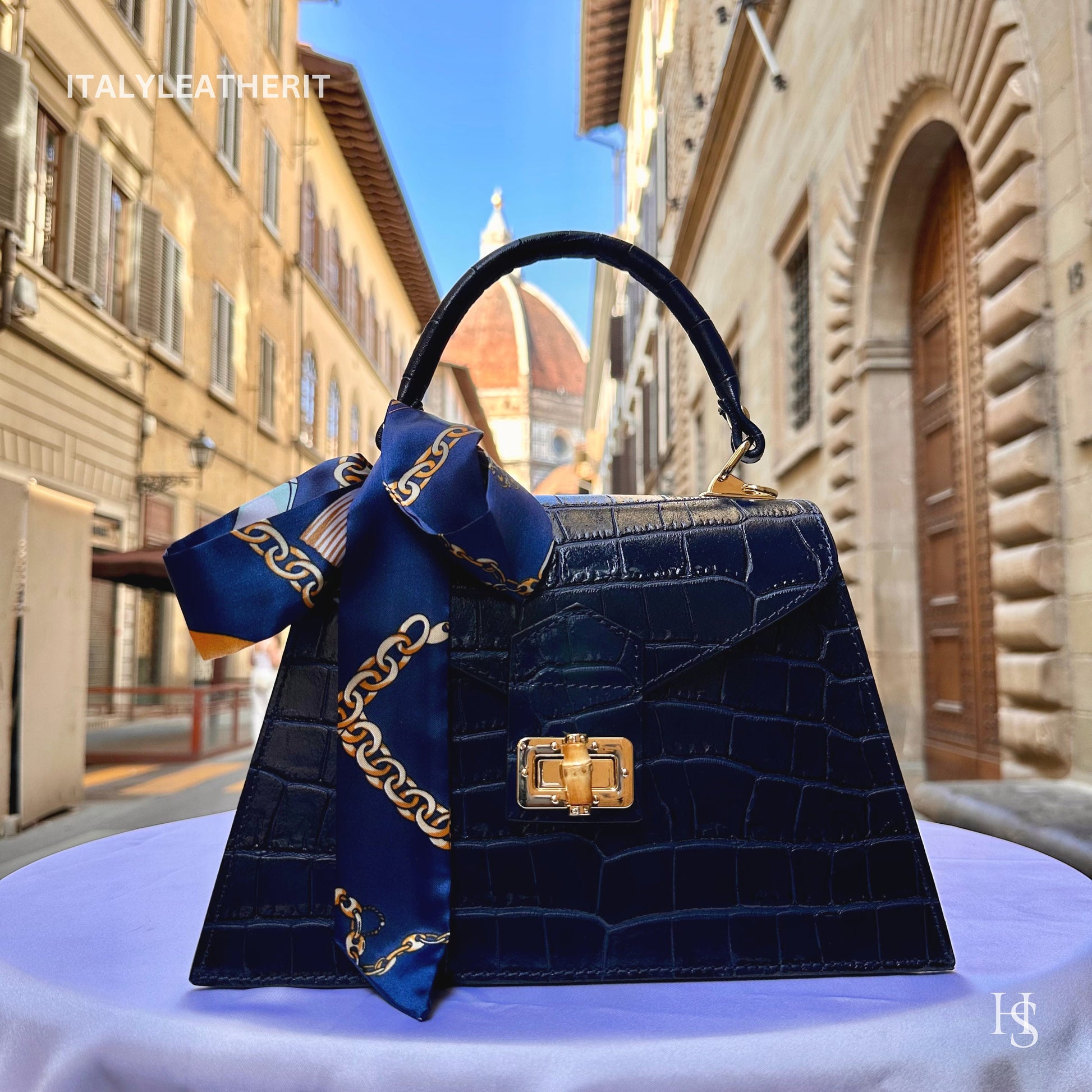 Italian Handmade Leather Bags For Woman | Elegant Leather Tote From Florence, Formal Event Totes, Luxury Handbags