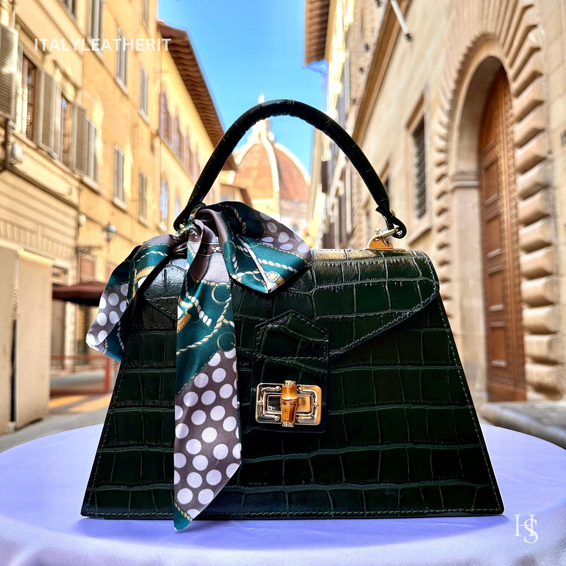 Italian Handmade Leather Bags For Woman l l Elegant Leather Tote From Florence || Made in Italy