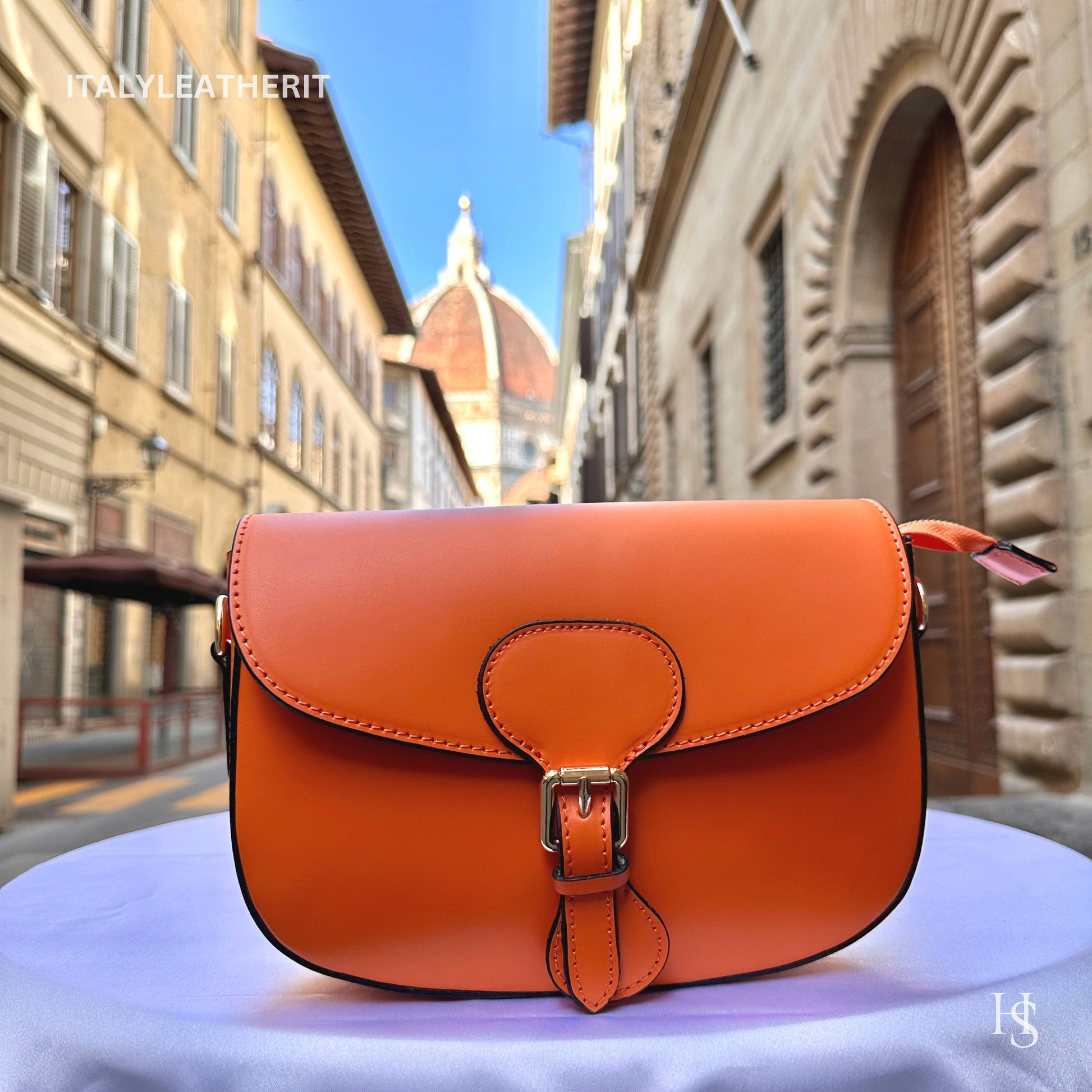 Italian Handmade Leather Bags For Women | Elegant Leather Tote & Crossbody Bag From Florence
