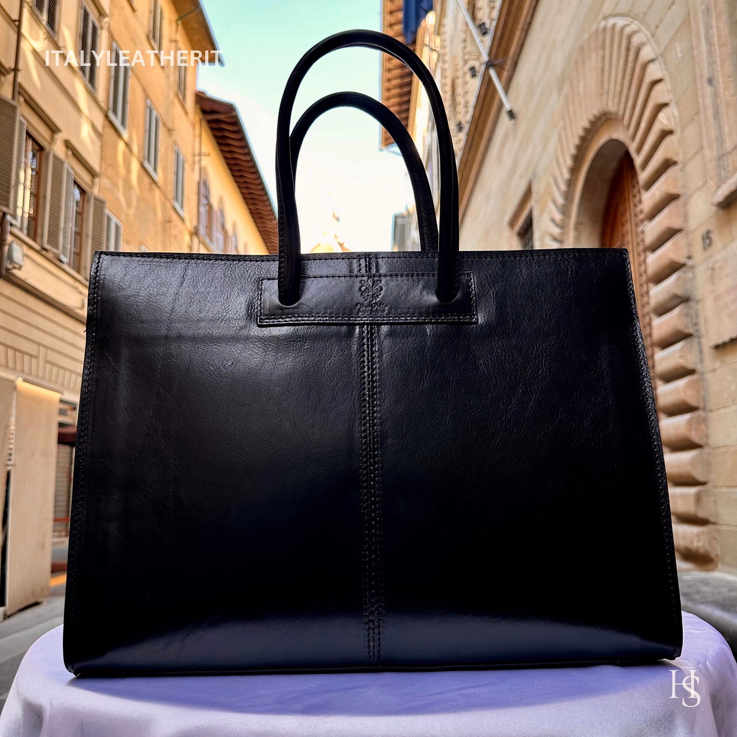 Italian Handmade Leather Bags for Women from Florence | Made in Italy | Exquisite Style Unveiled, 14-inch computer leather bag