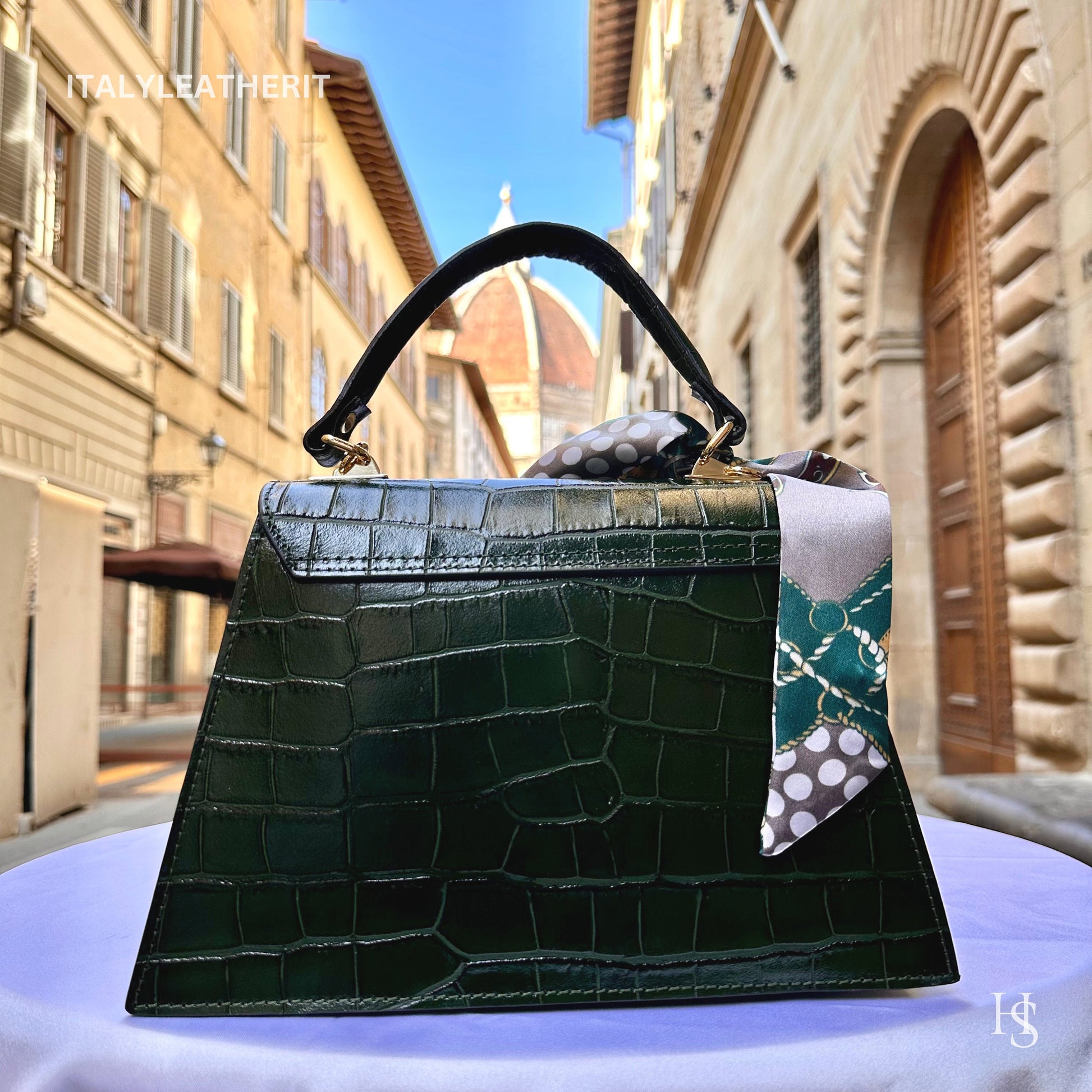 Italian Handmade Leather Bags For Woman l l Elegant Leather Tote From Florence || Made in Italy
