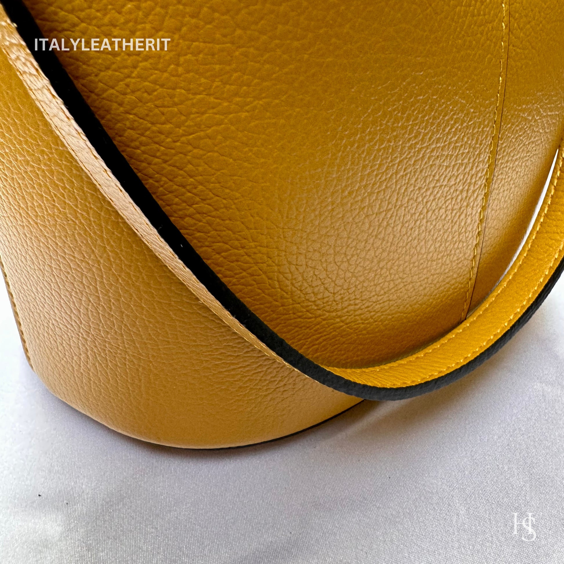 Italian Handmade Leather Bags For Woman l l Elegant Leather Tote From Florence || Made in Italy, Bucket bag