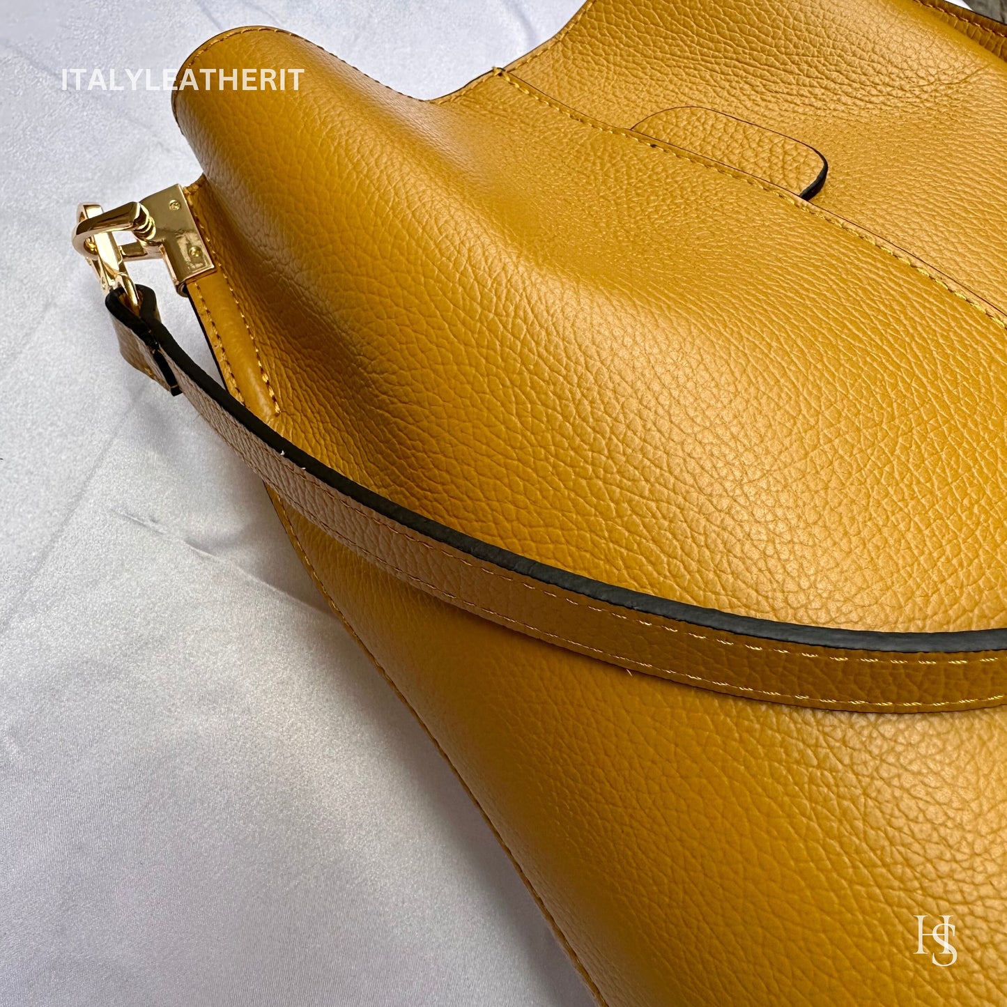 Italian Handmade Leather Bags For Woman l l Elegant Leather Tote From Florence || Made in Italy, Bucket bag