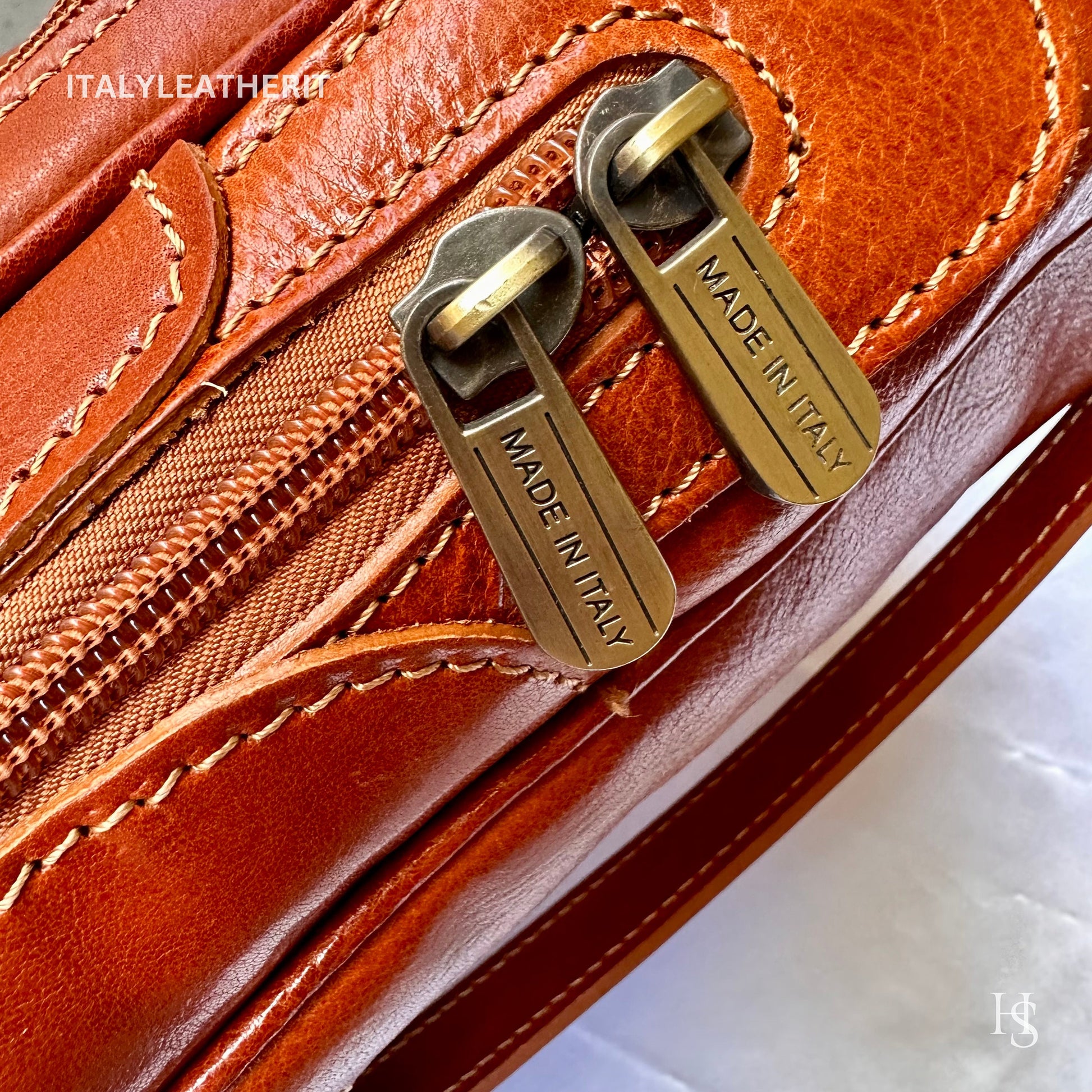 Italian Stylish Handmade Leather Backpack Unisex | Made in Italy Florence